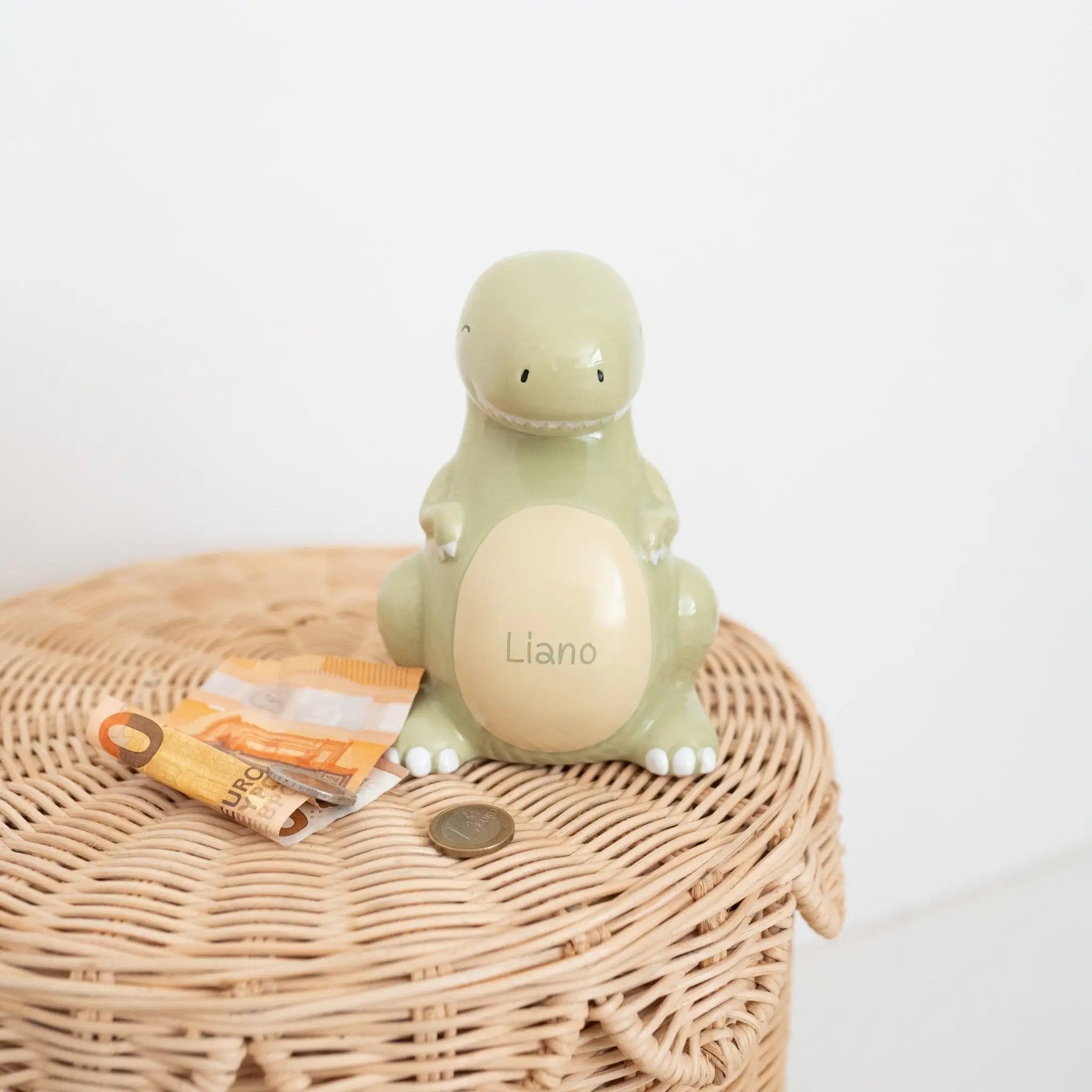 SASSANDBELLE Dino Spardose personalisierbar - wunderwunsch