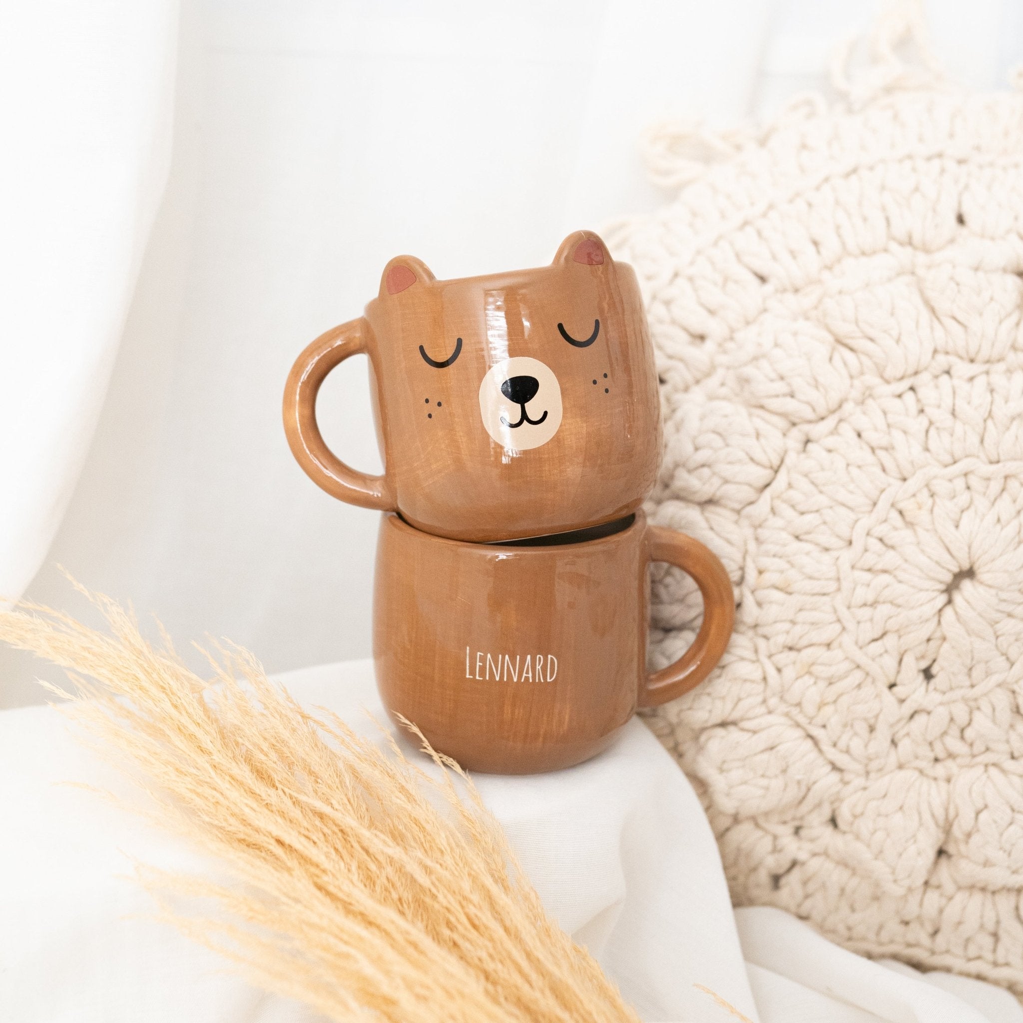 SASSANDBELLE Tasse im Tierdesign personalisiert - wunderwunsch