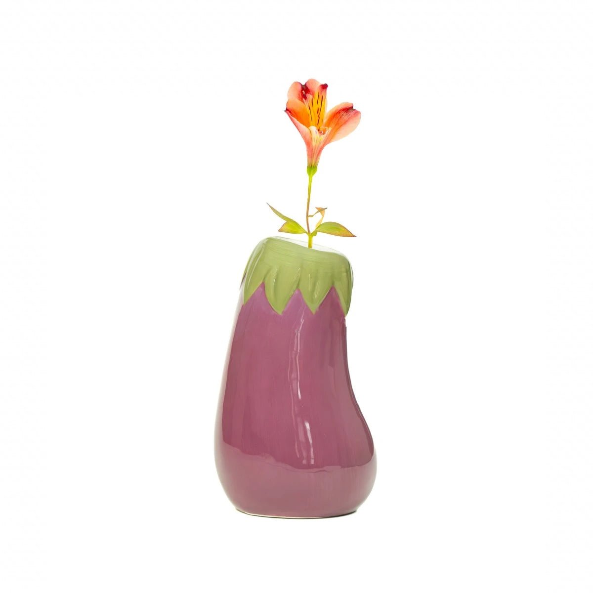 SASSANDBELLE Vase - Aubergine - wunderwunsch