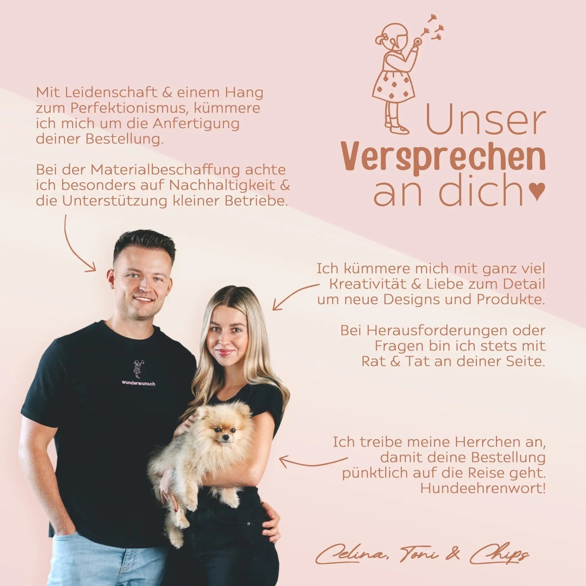 Schmuckkiste mit Spiegel aus Holz - Regenbogen Aquarell - wunderwunsch