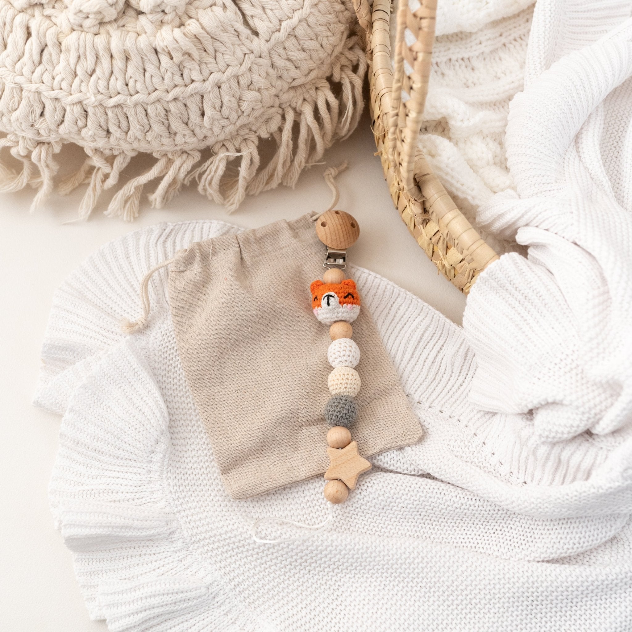 Schnullerkette Tiere - wunderwunsch