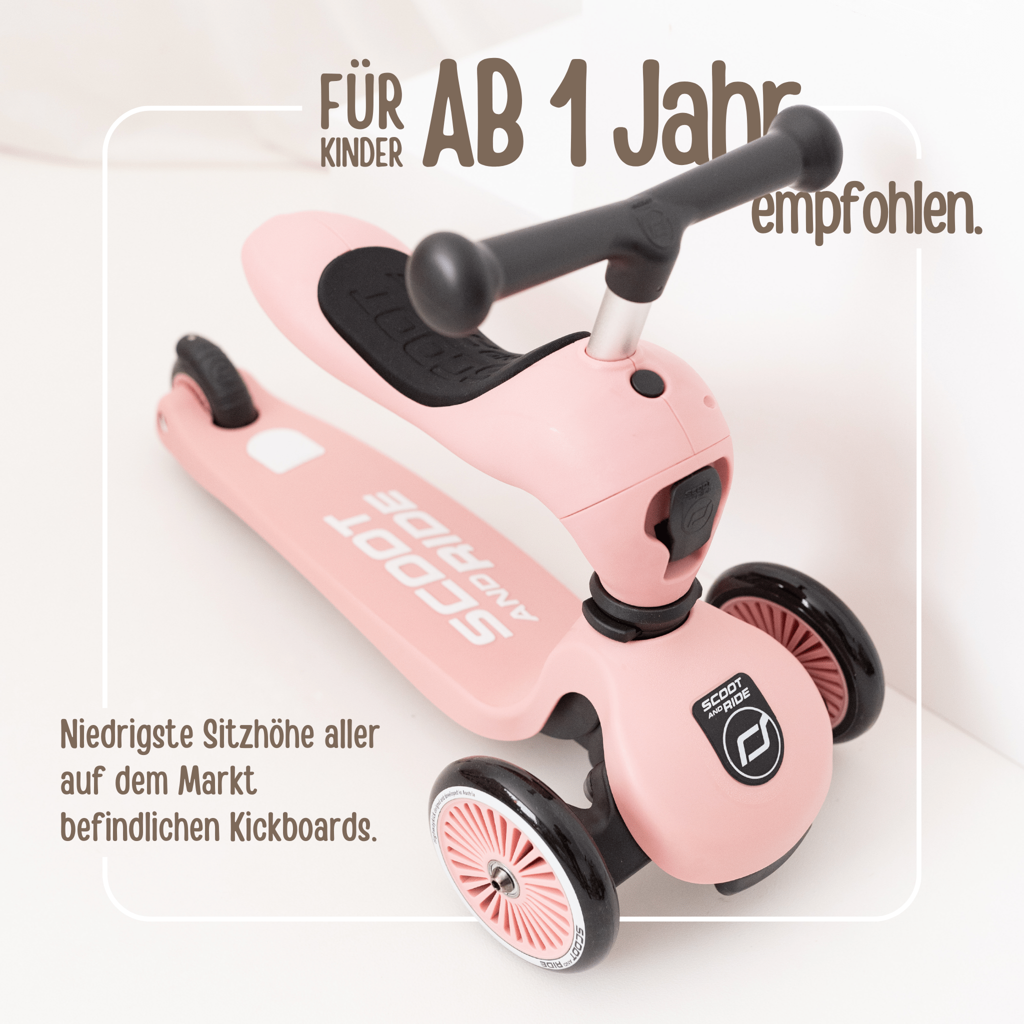 Scoot and Ride Highwaykick 1 (optional mit Lenkertasche) - wunderwunsch