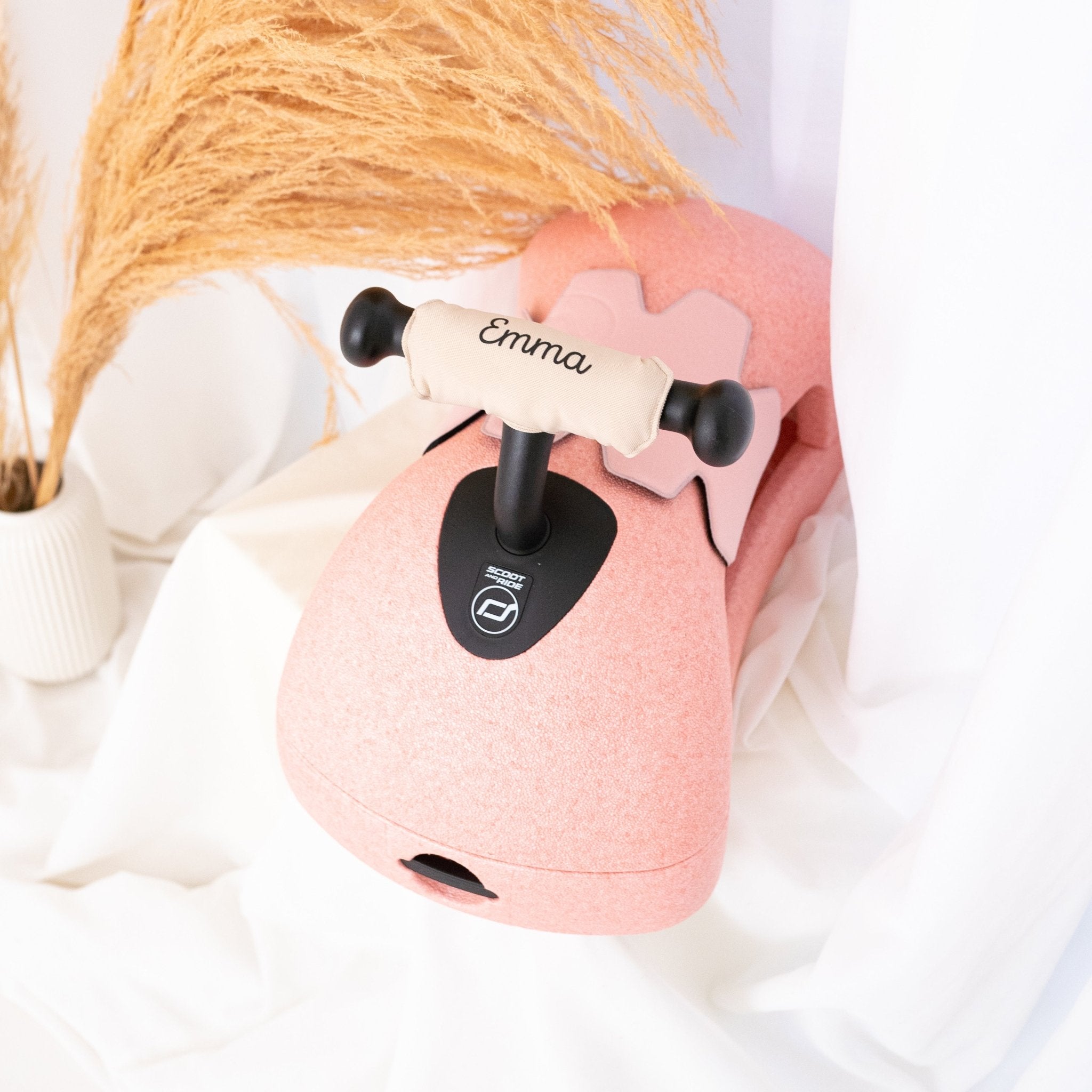 Scoot and Ride MyFirst personalisiert - Beige, Grün & Rosa - wunderwunsch