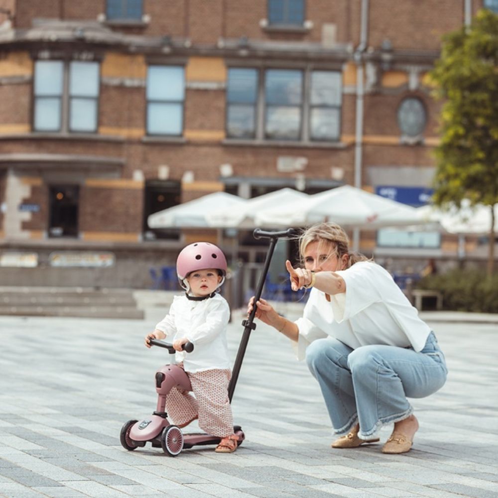 SCOOT & RIDE Highwaykick 1 push & go (optional mit Lenkertasche) - wunderwunsch