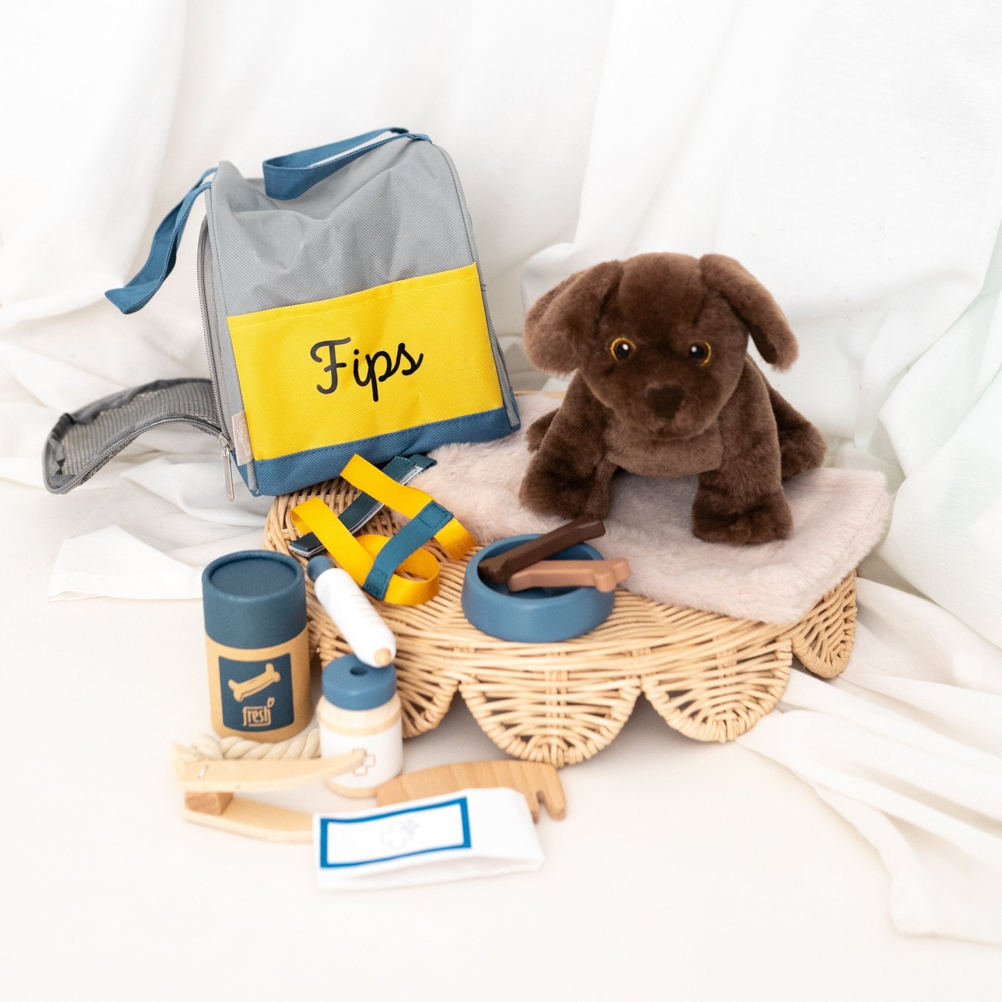 SMALL FOOT Haustier - Set Hund/Katze - wunderwunsch