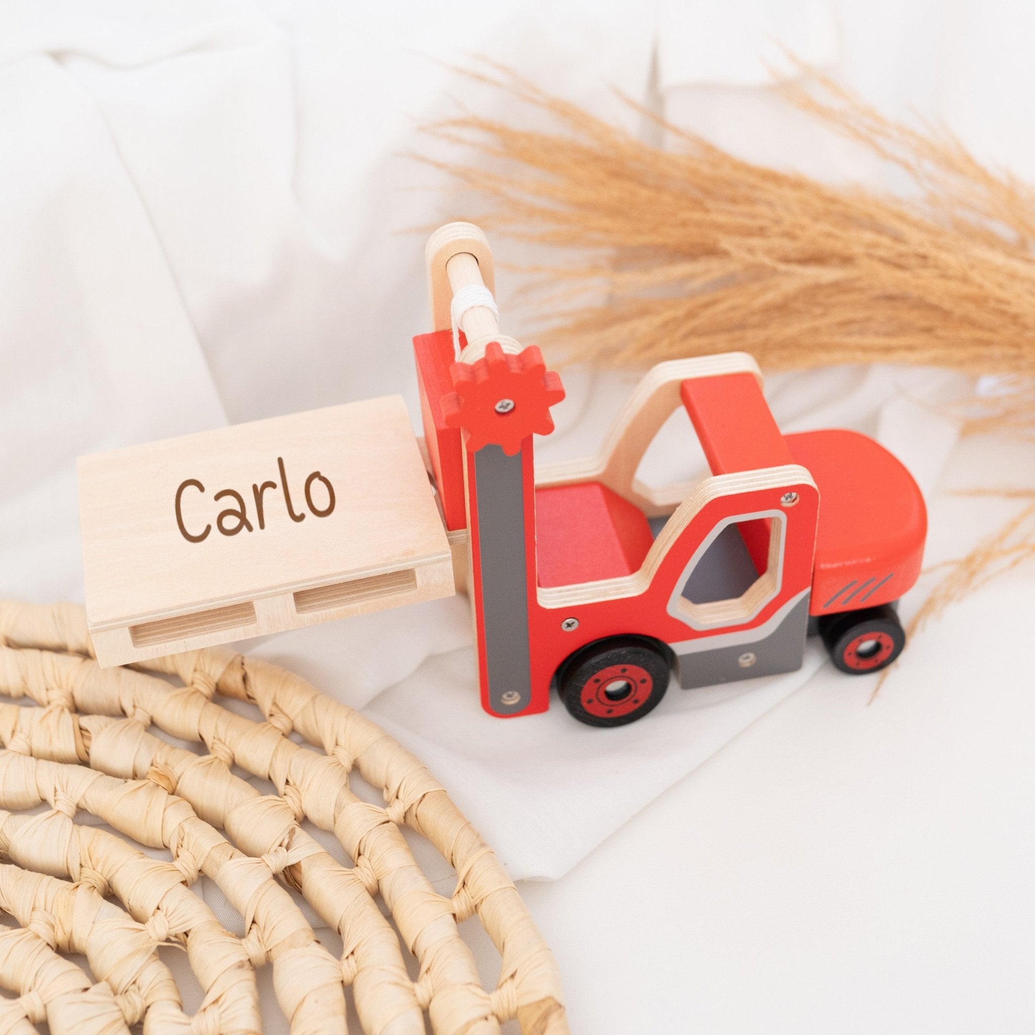 SMALL FOOT Holzfahrzeuge personalisiert - wunderwunsch