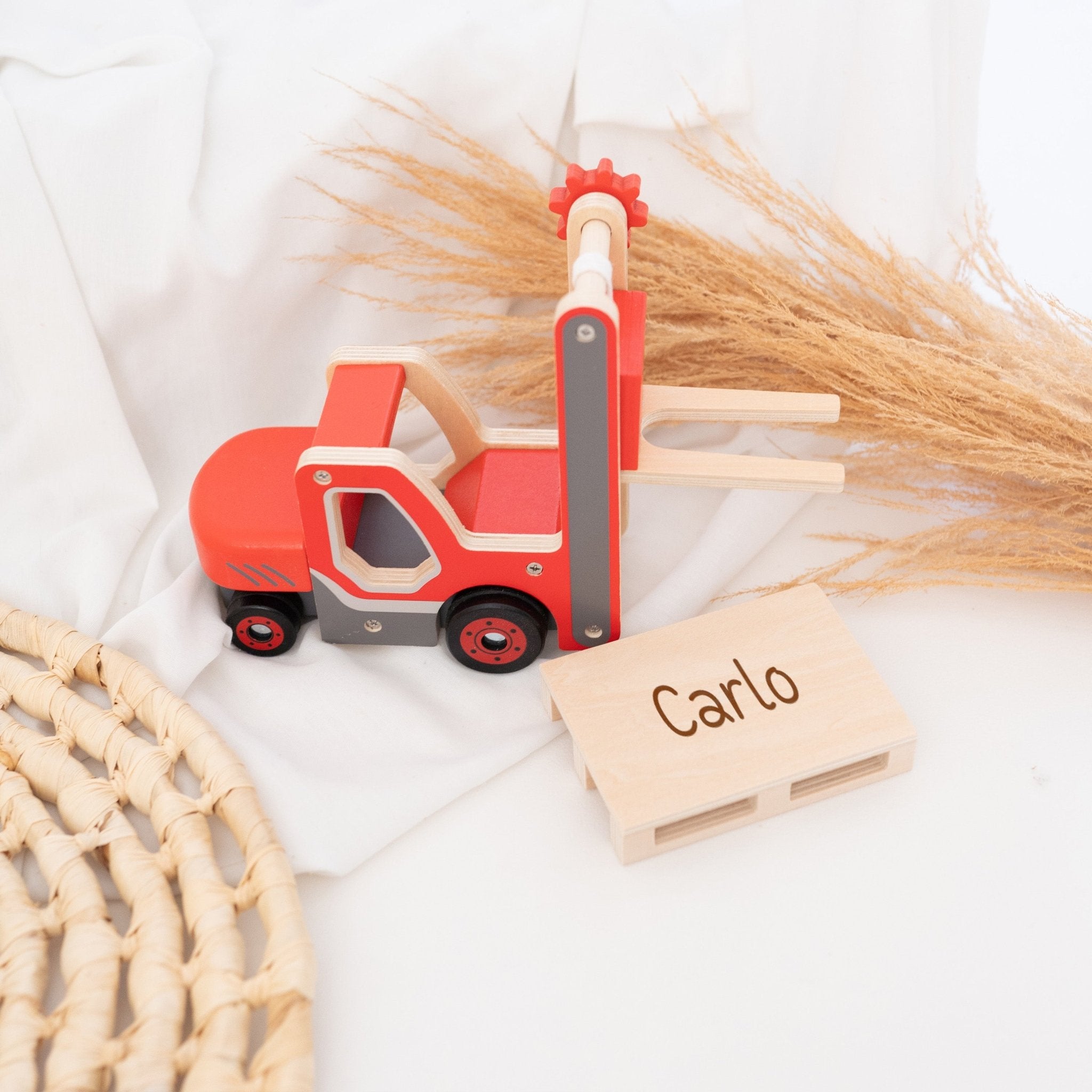 SMALL FOOT Holzfahrzeuge personalisiert - wunderwunsch
