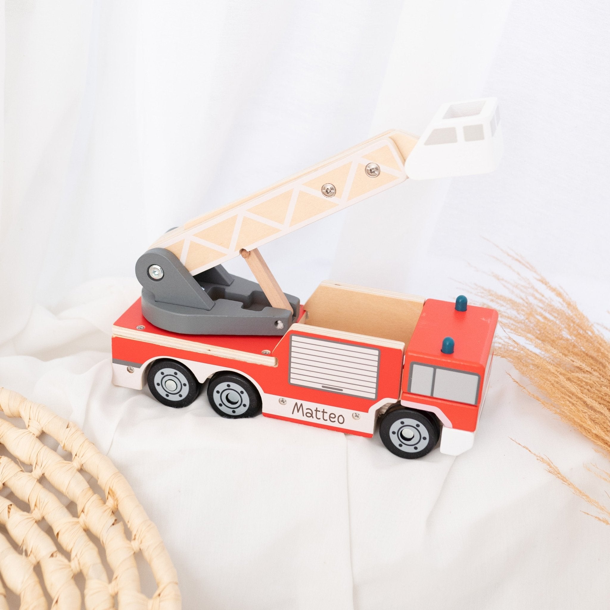 SMALL FOOT Holzfahrzeuge personalisiert - wunderwunsch