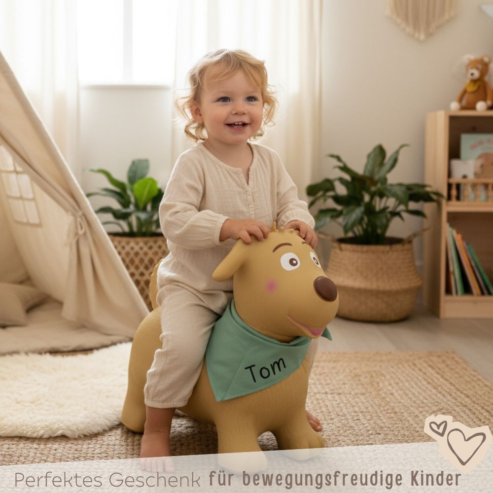 SMALL FOOT Hüpftier personalisierbar - wunderwunsch