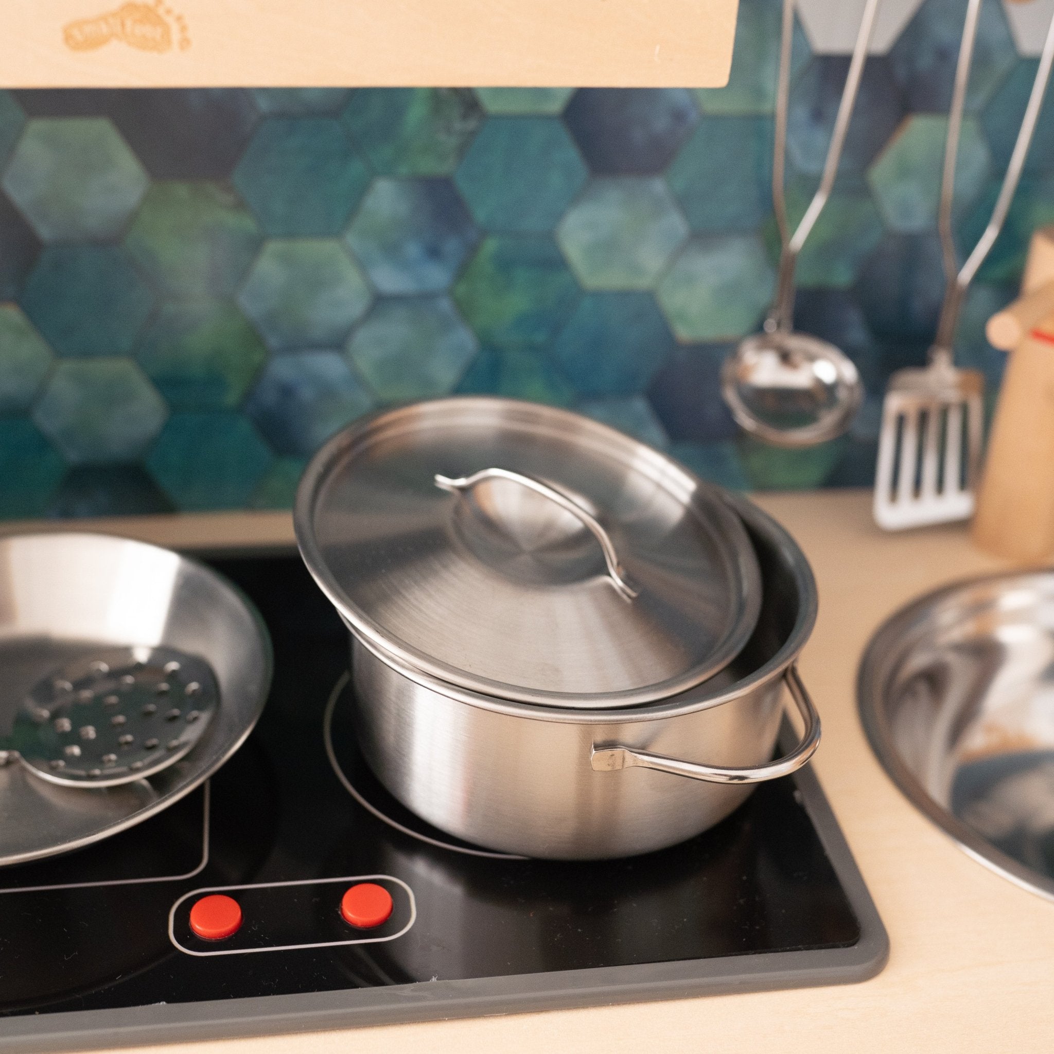 SMALL FOOT Kinderküche Holz "Tasty" personalisiert - wunderwunsch