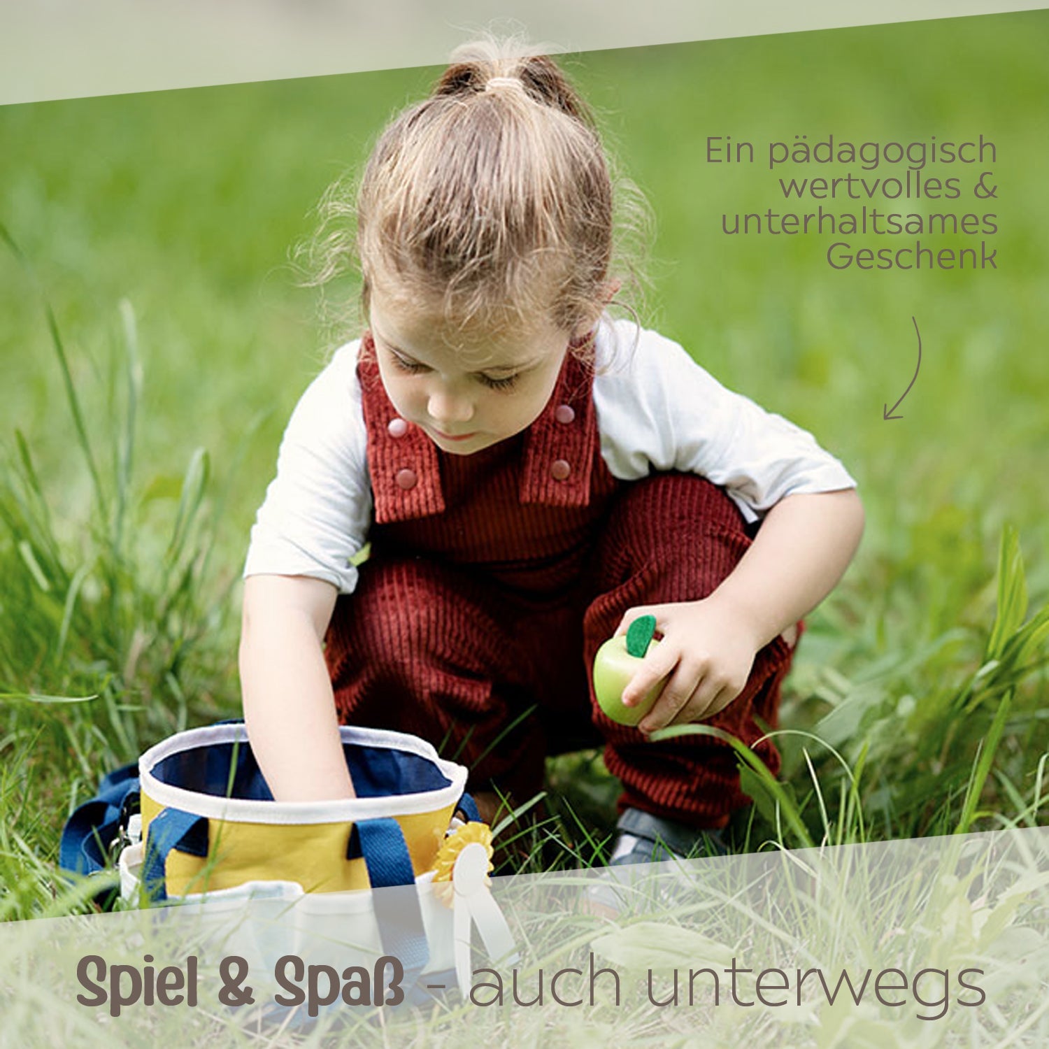 SMALL FOOT Pferdepflege - Set mit Tasche personalisierbar - wunderwunsch