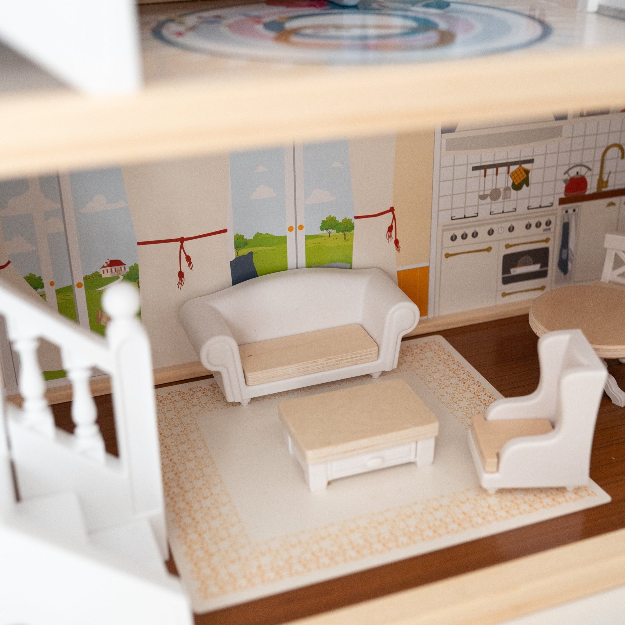 SMALL FOOT Puppenhaus personalisiert - wunderwunsch