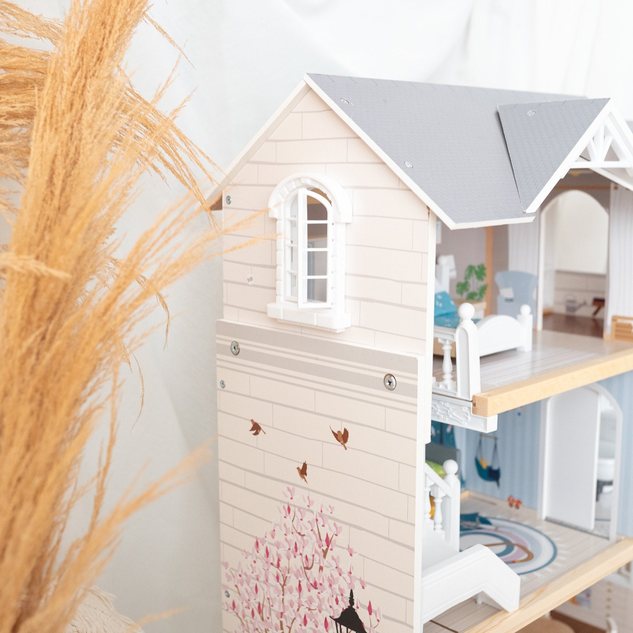 SMALL FOOT Puppenhaus personalisiert - wunderwunsch