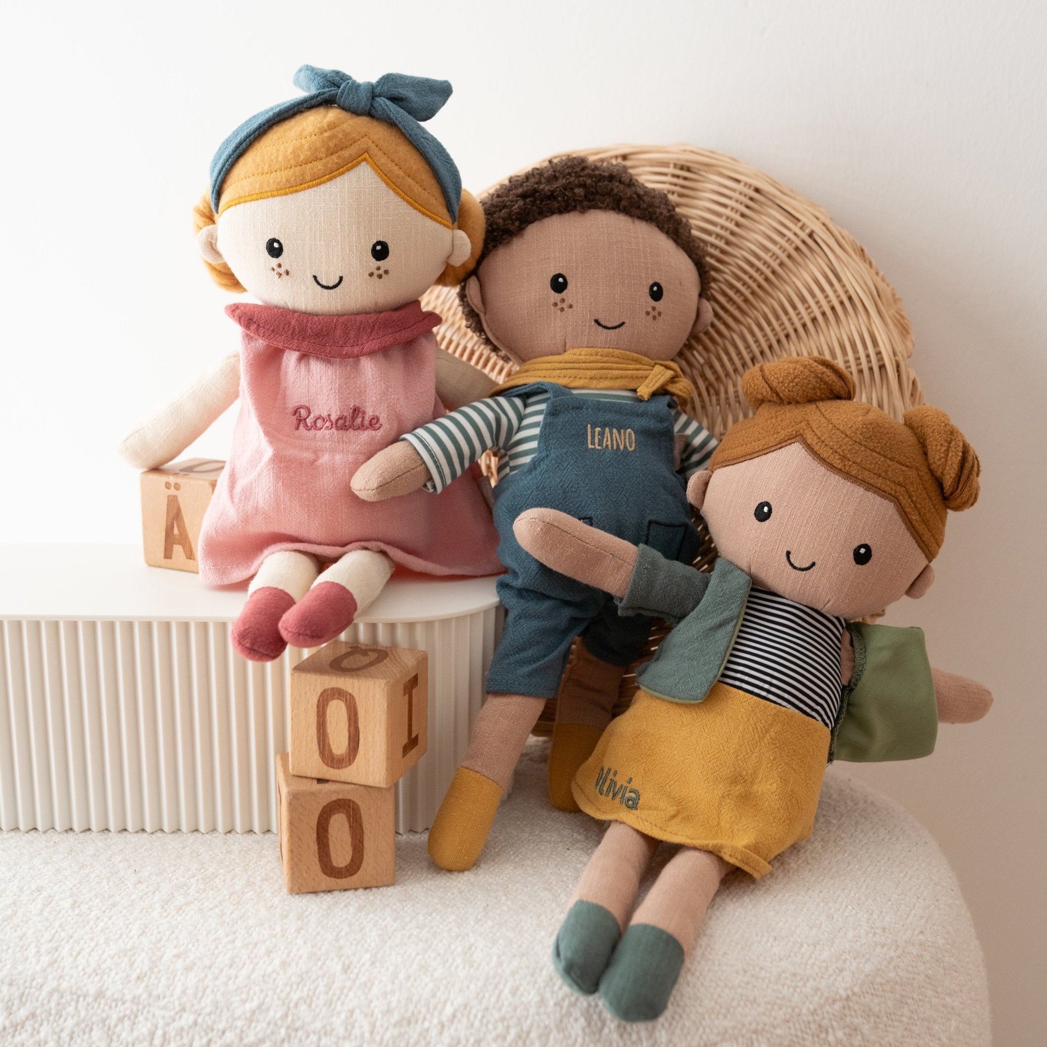 SMALL FOOT Stoffpuppe personalisierbar - wunderwunsch