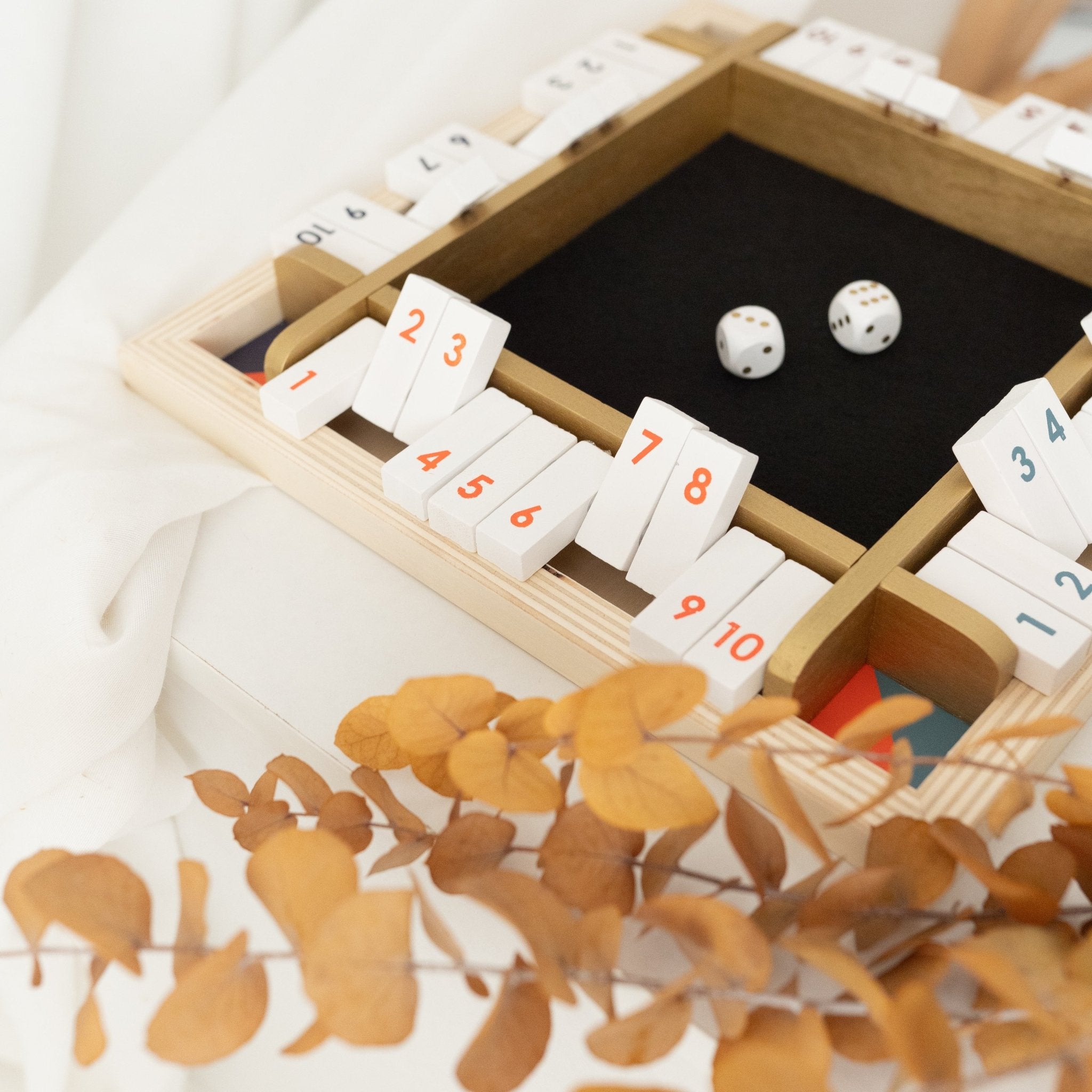 SMALL FOOT Würfelspiel "Shut the box" personalisiert - wunderwunsch