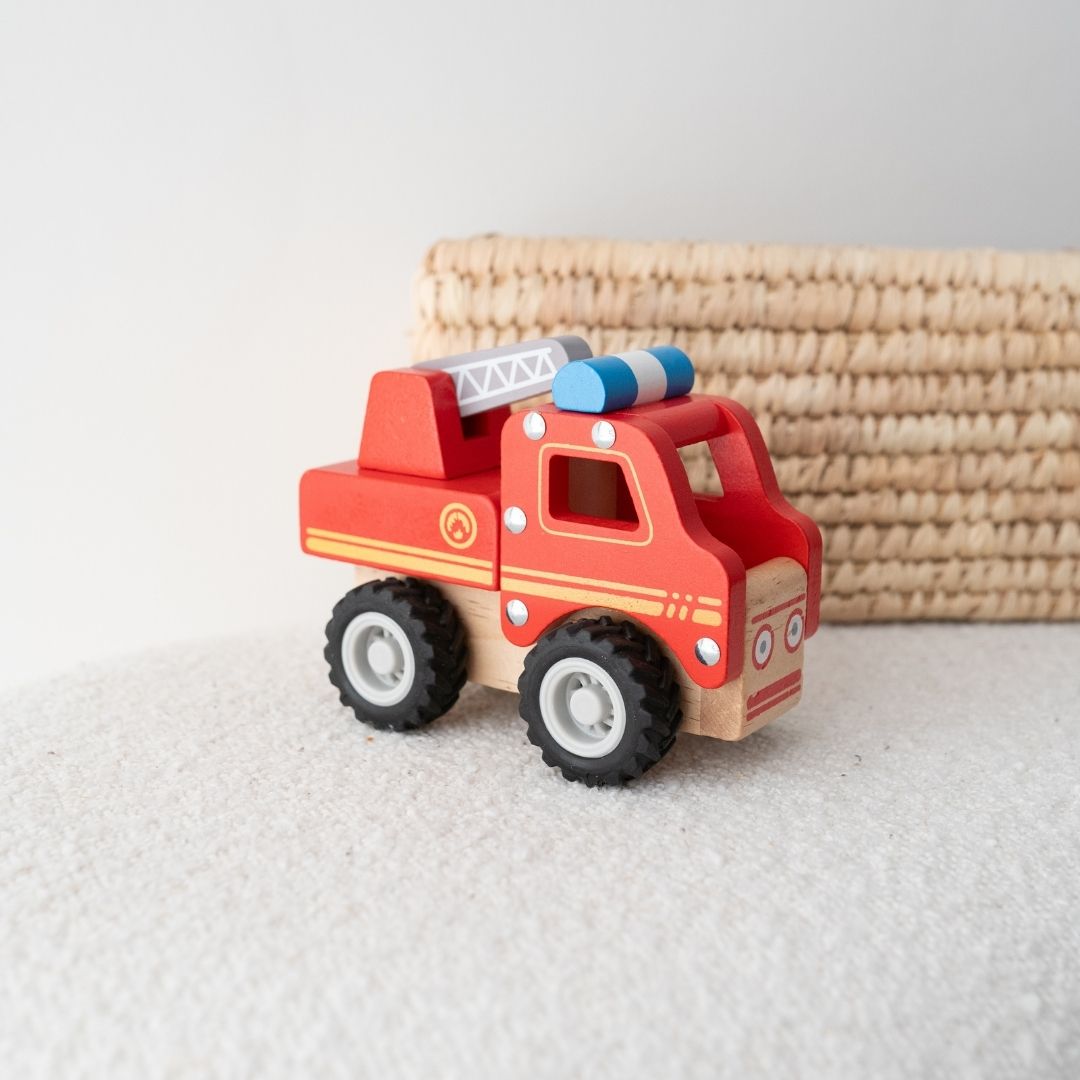 SMALLFOOT Feuerwehrauto personalisierbar - wunderwunsch