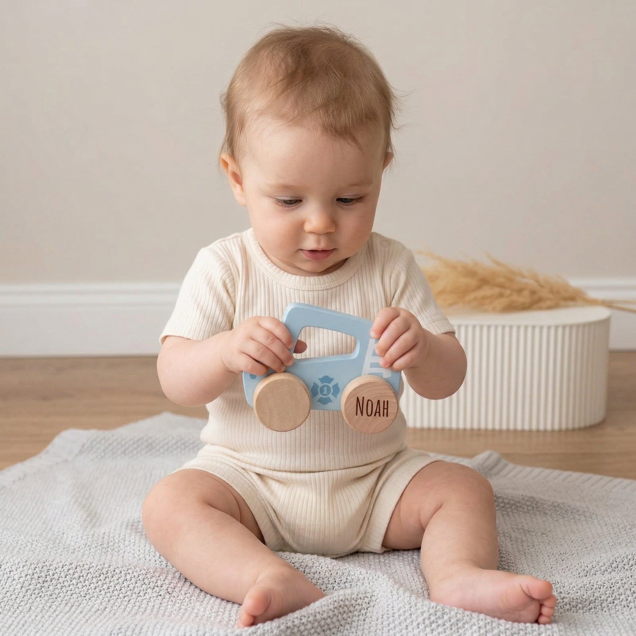 SMALLFOOT Schiebeauto personalisierbar - wunderwunsch