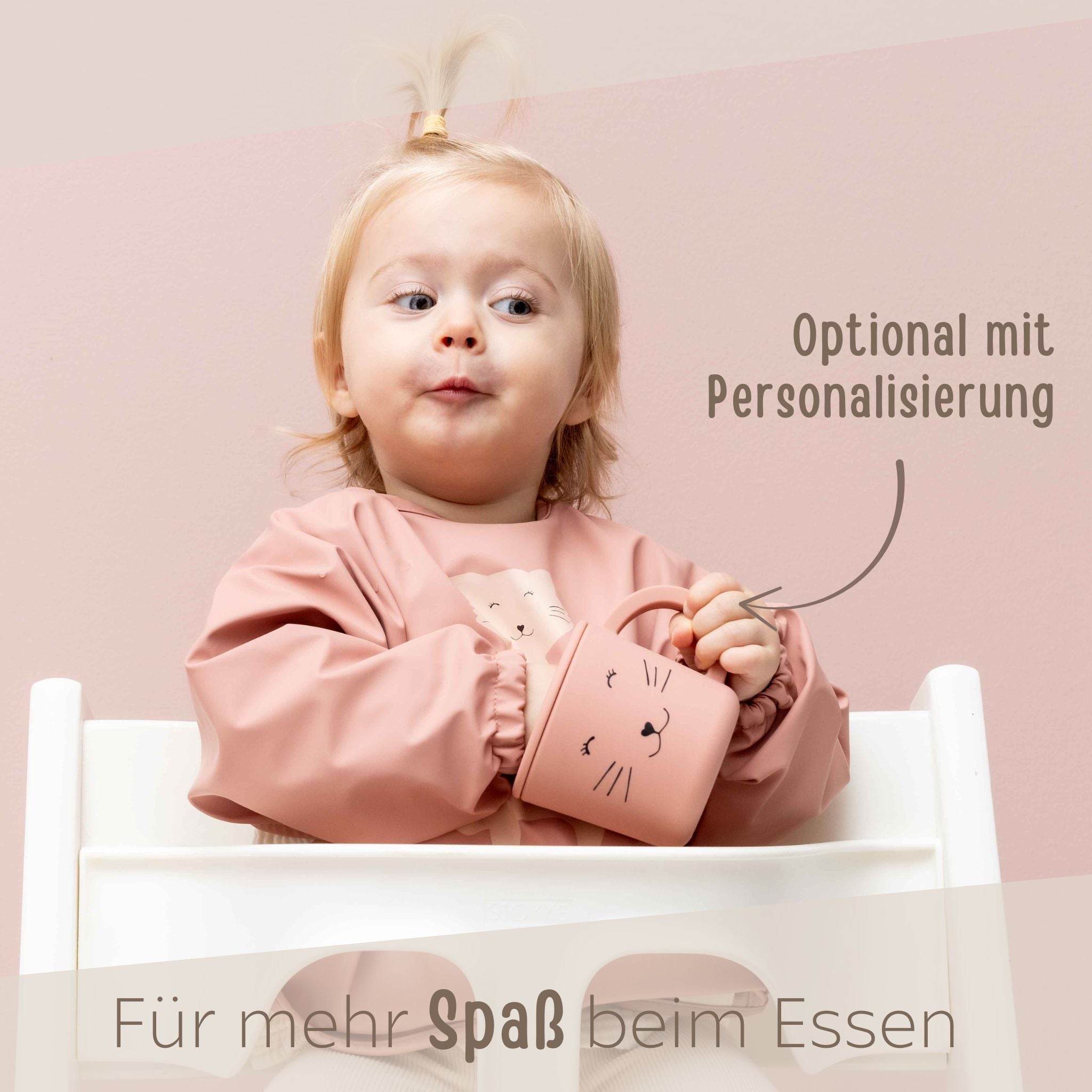 Snackbecher Silikon personalisiert - Tiere Trixie - wunderwunsch