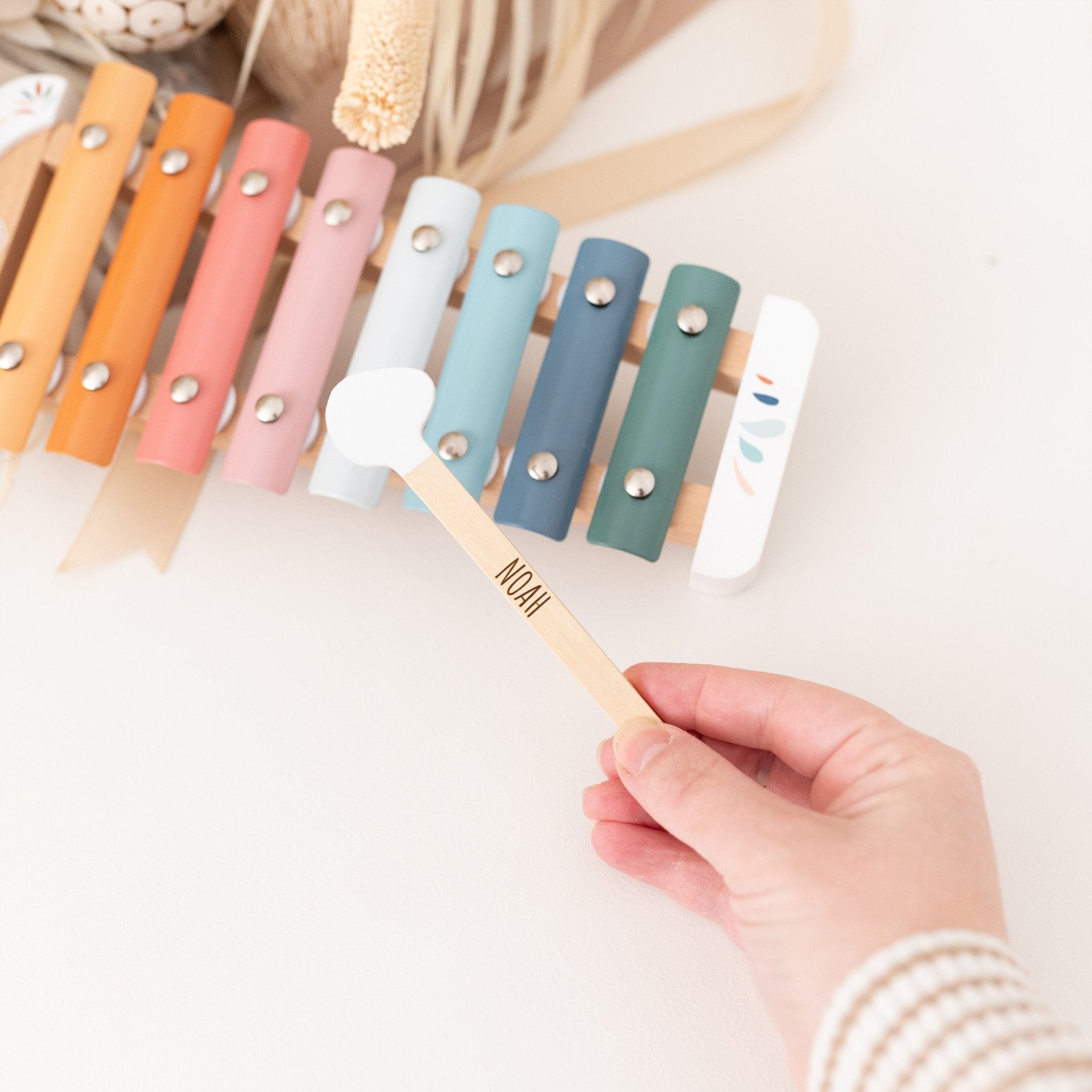 SPEEDY MONEKY Xylophon personalisiert - wunderwunsch