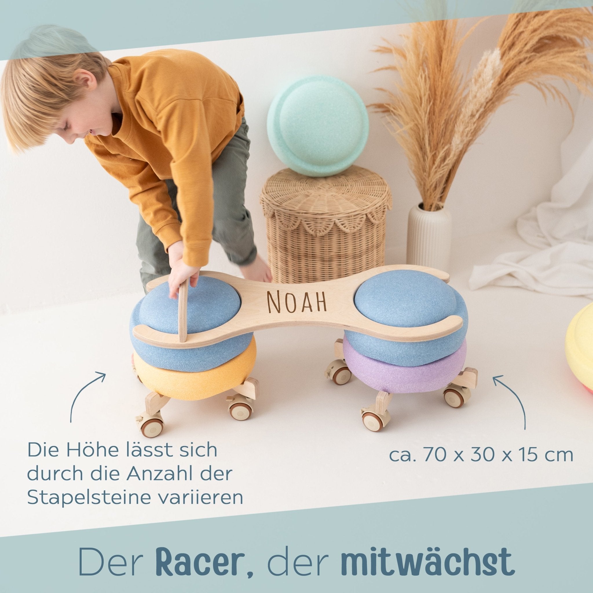STAPELWELT Abenteuer Racer für stapelstein® - wunderwunsch