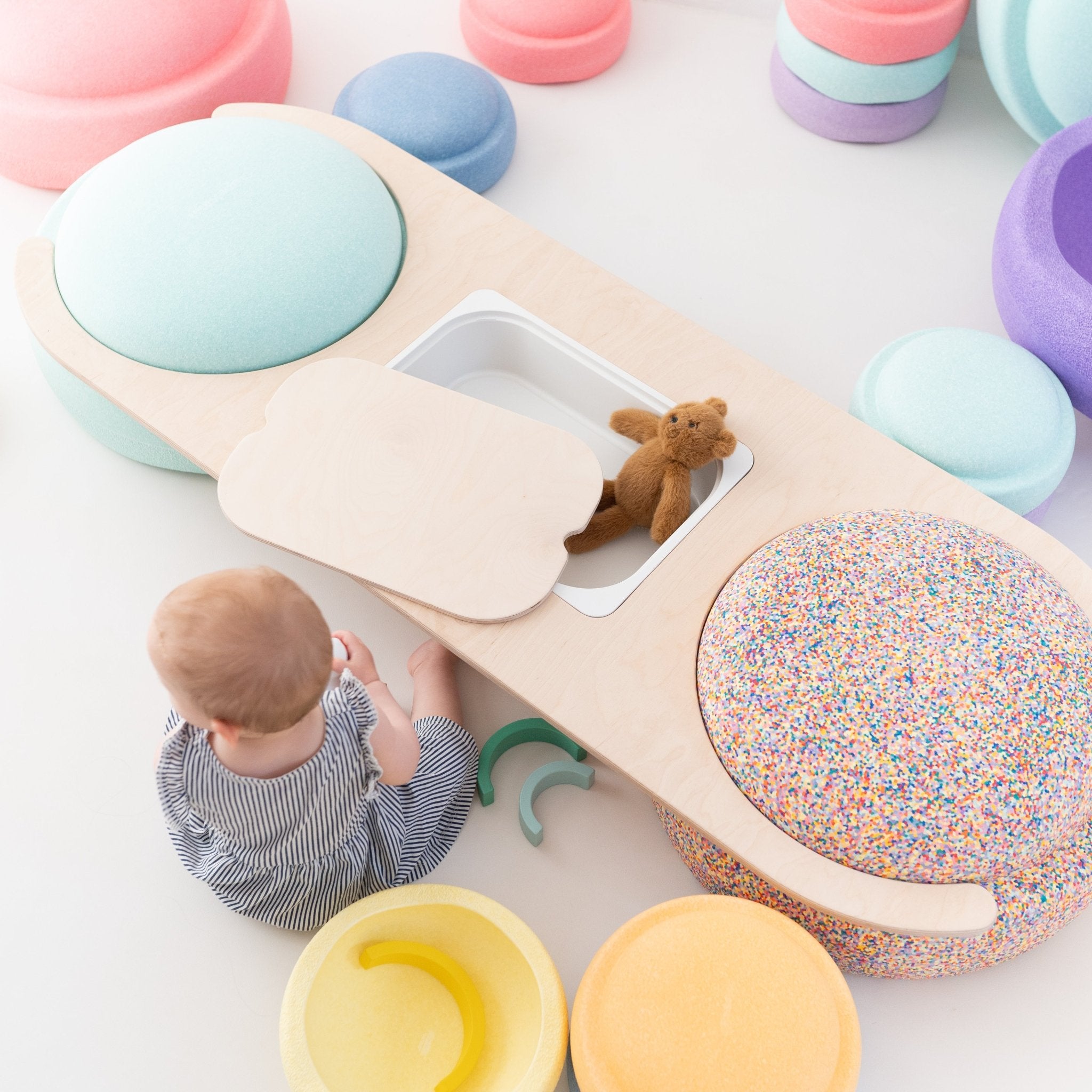 STAPELWELT Abenteuerbrücke mit Trofast - Einsatz für stapelstein® - wunderwunsch