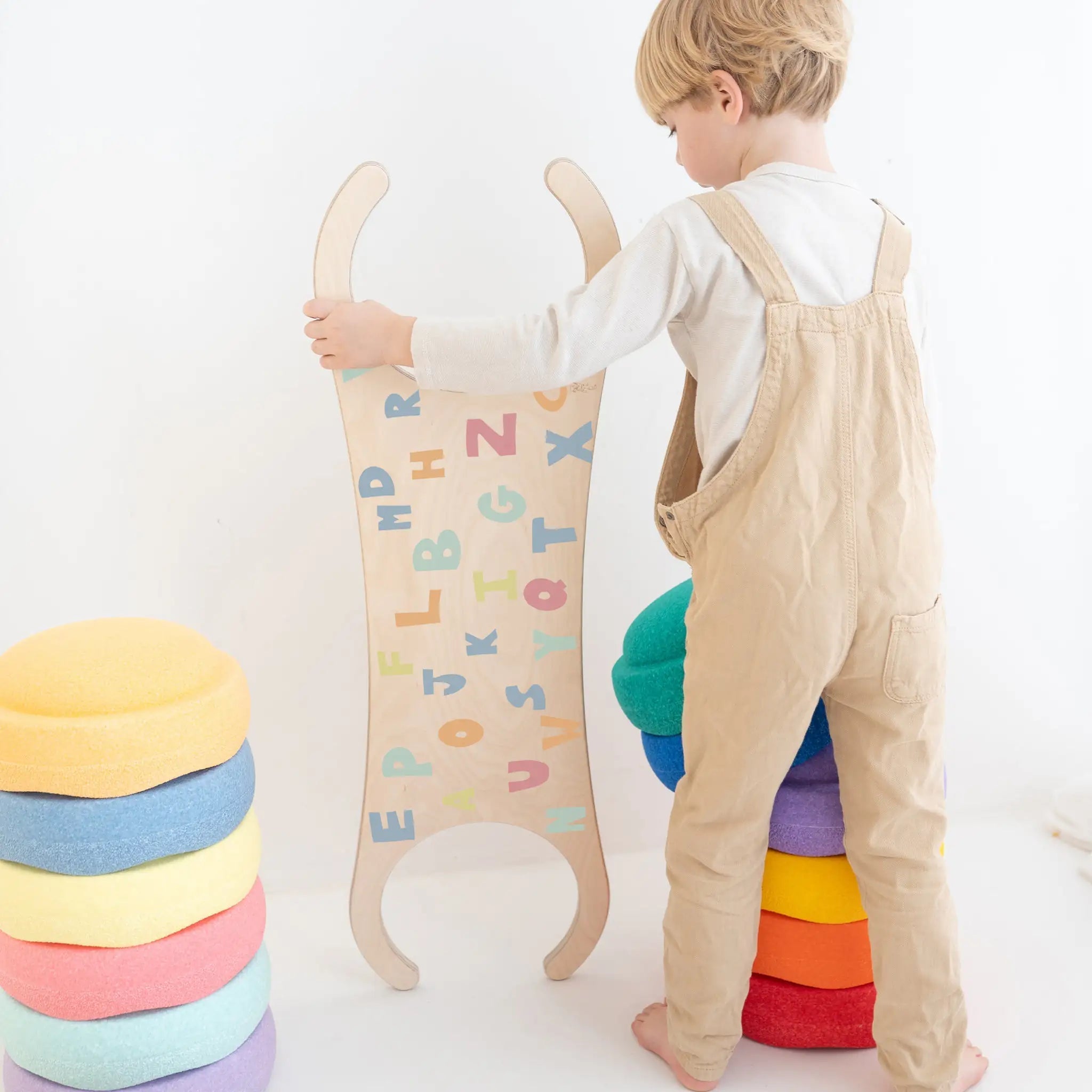 STAPELWELT Abenteuerbrücke für stapelstein® - ABC - wunderwunsch