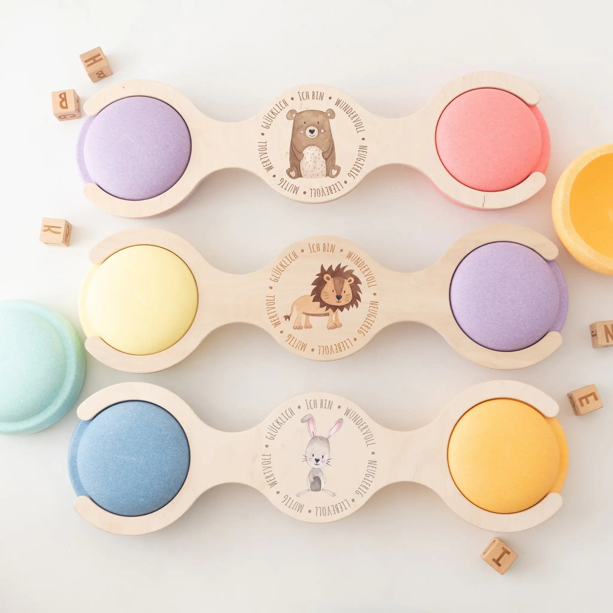 STAPELWELT Abenteuerbrücke Sonne für stapelstein® - Affirmationen Tiere - wunderwunsch