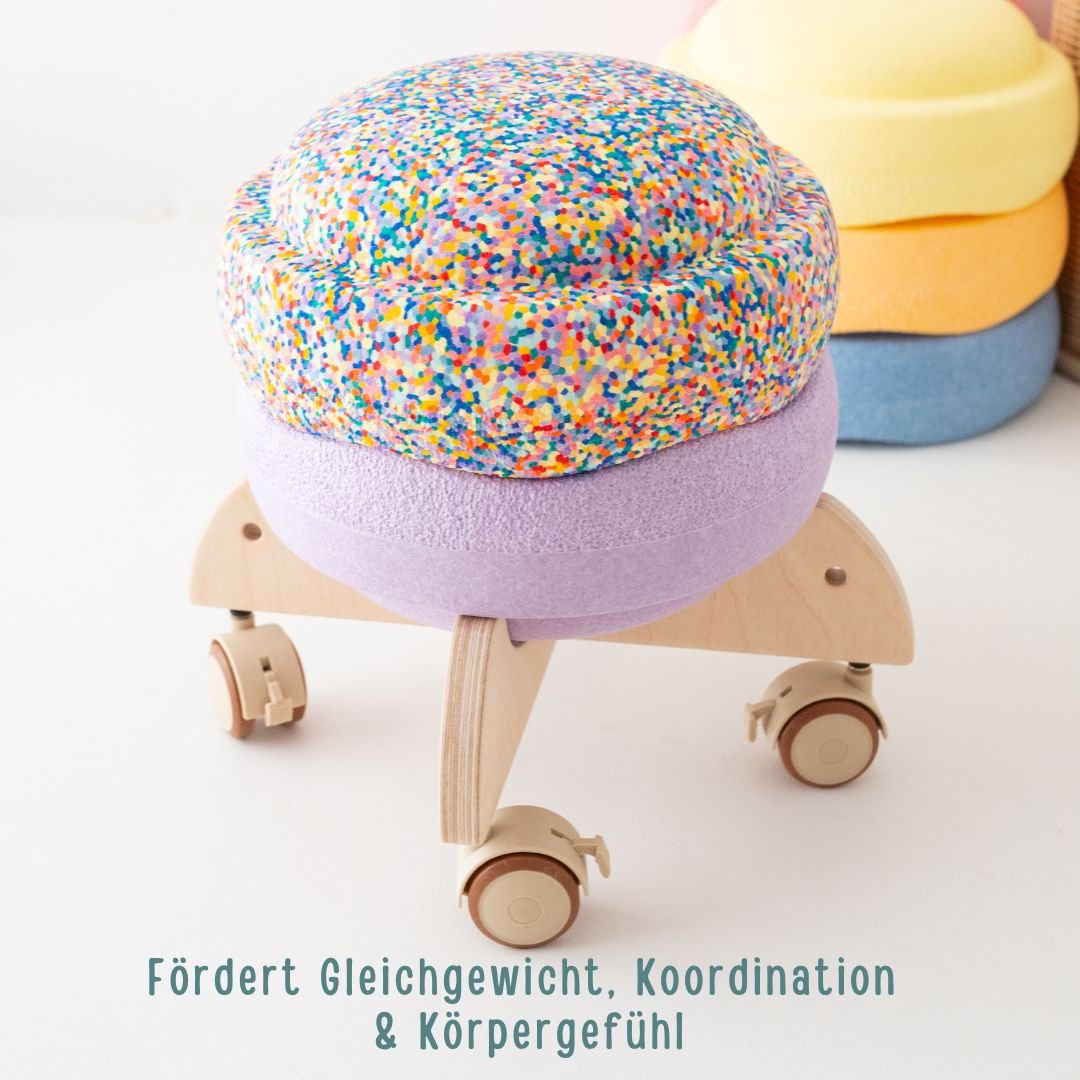 STAPELWELT Abenteuerroller 2.0 Rollhocker für stapelstein® - wunderwunsch