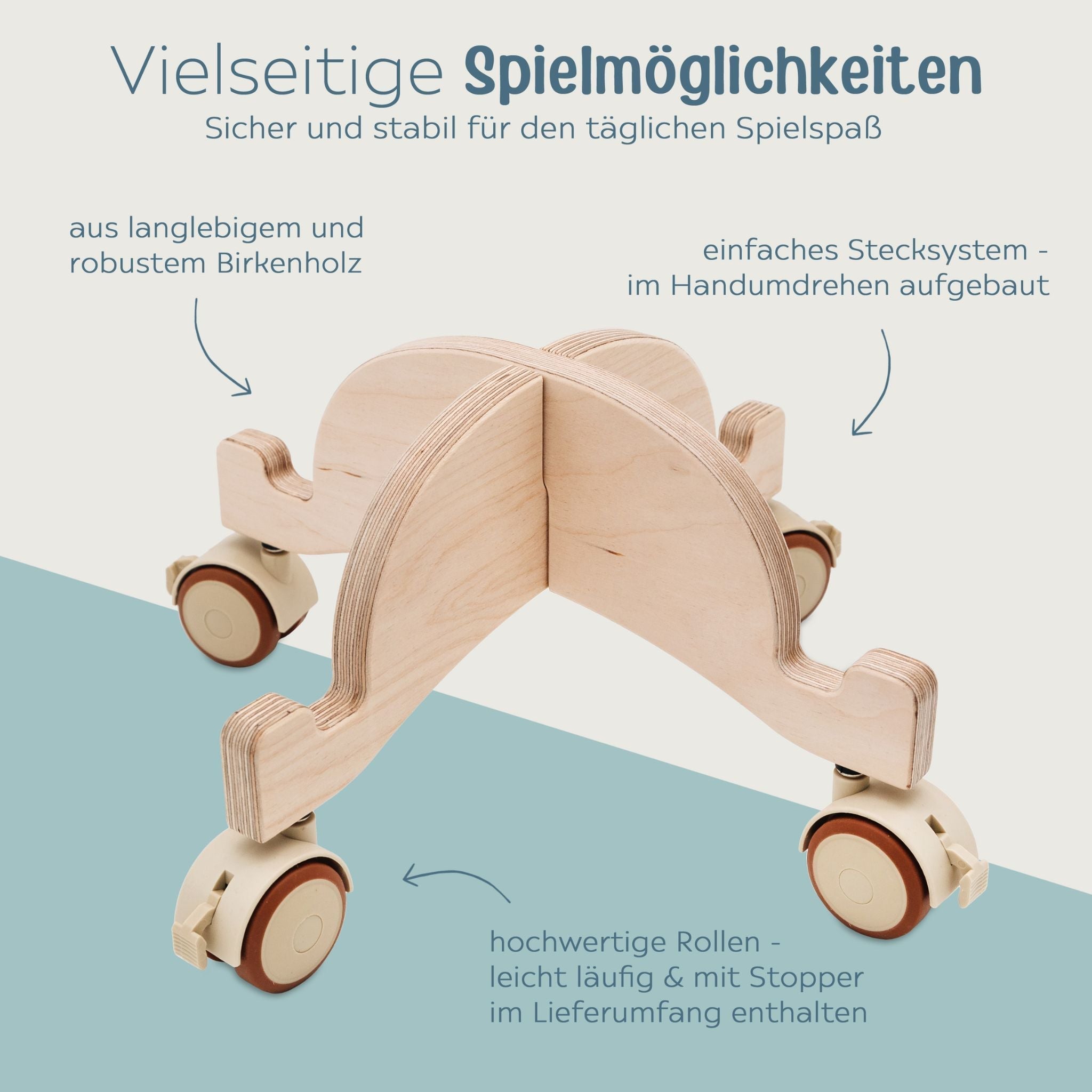 STAPELWELT Abenteuerroller für stapelstein® - wunderwunsch