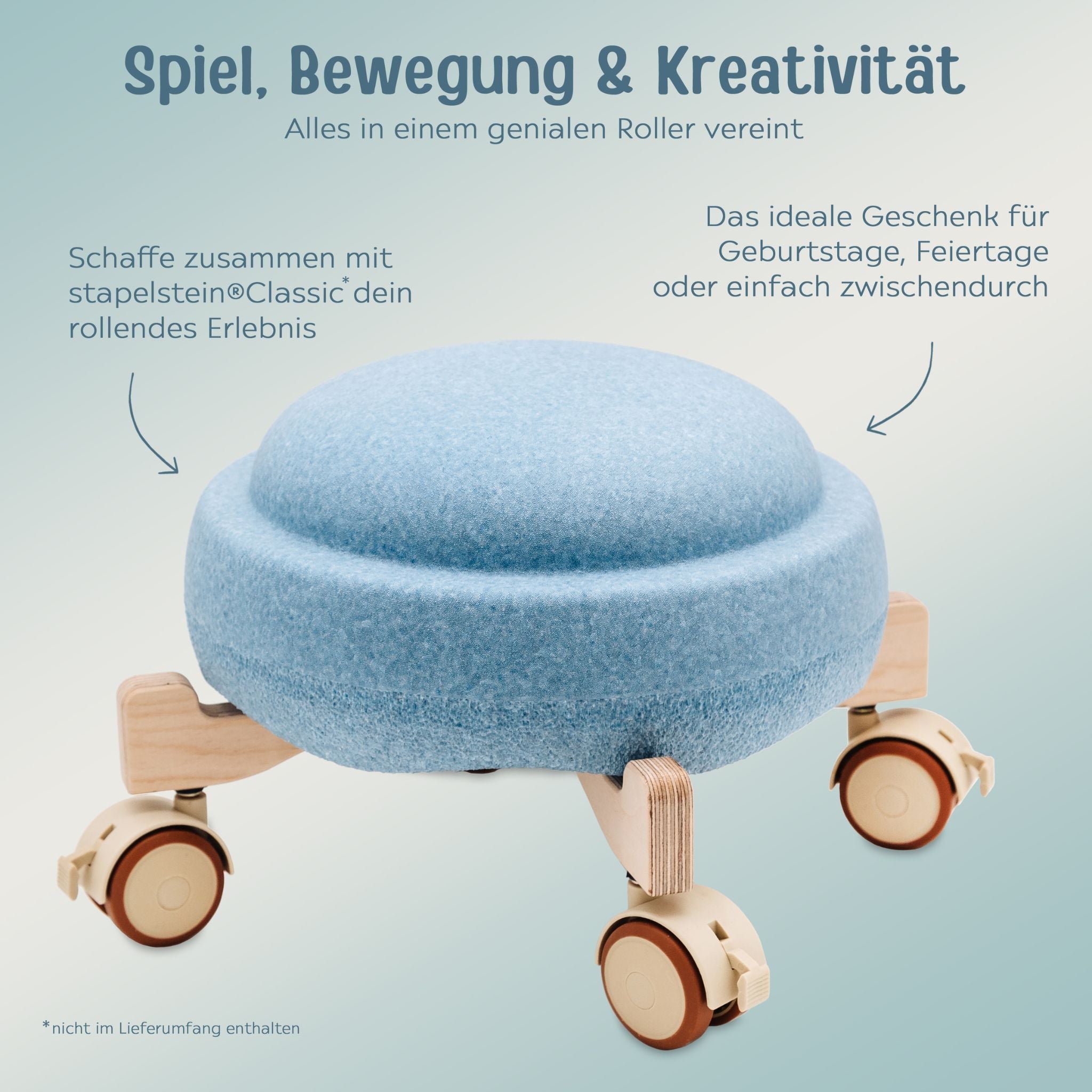 STAPELWELT Abenteuerroller für stapelstein® - wunderwunsch