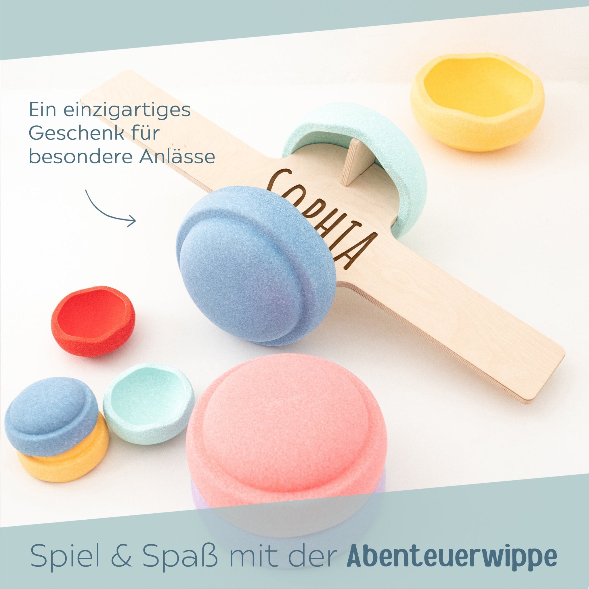 STAPELWELT Abenteuerwippe für stapelstein® - wunderwunsch