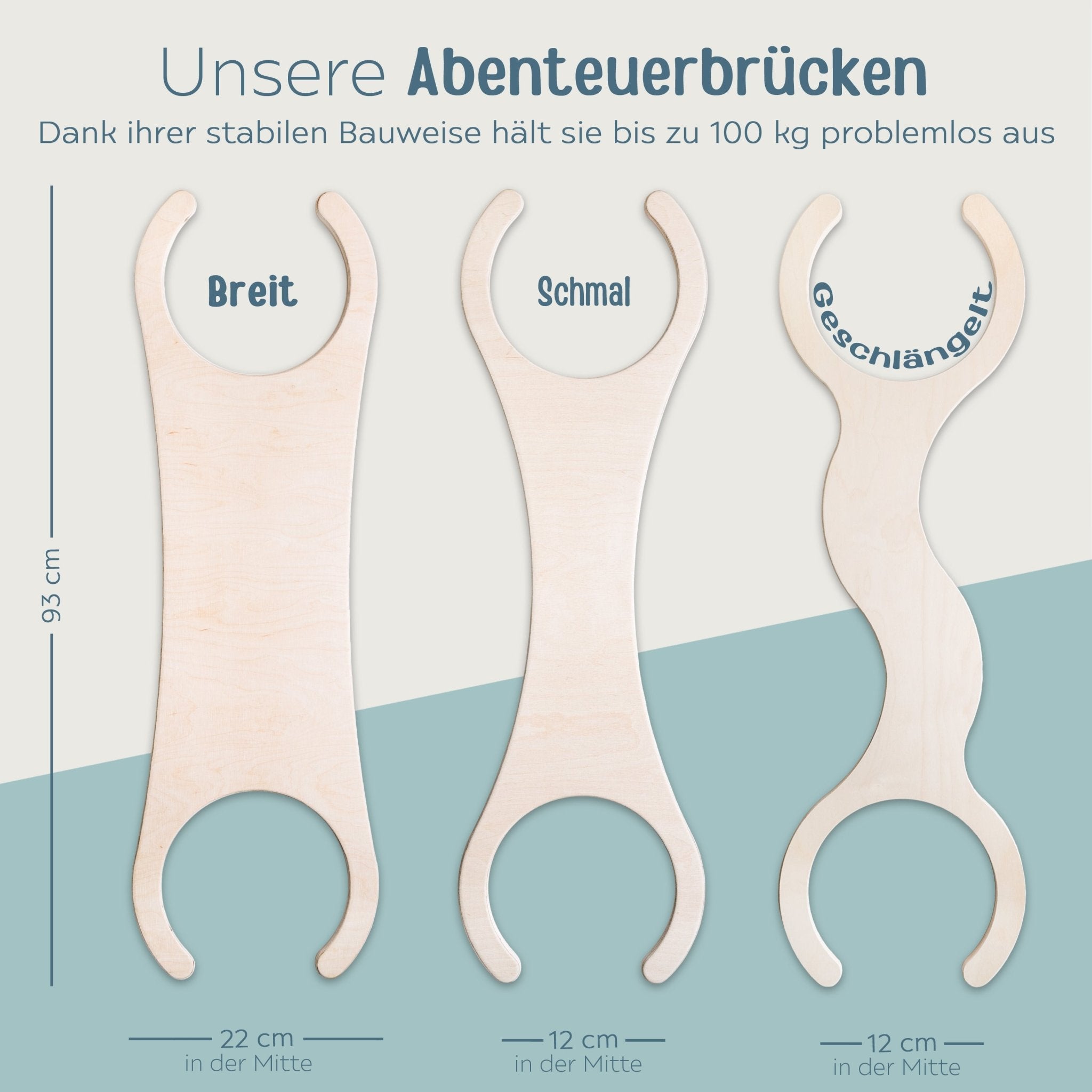 STAPELWELT "Affirmationen" Abenteuerbrücke für stapelstein® - wunderwunsch