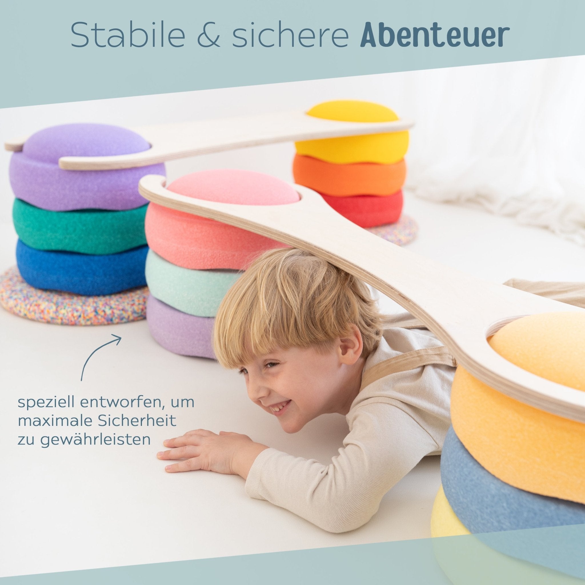 STAPELWELT "Affirmationen" Abenteuerbrücke für stapelstein® - wunderwunsch