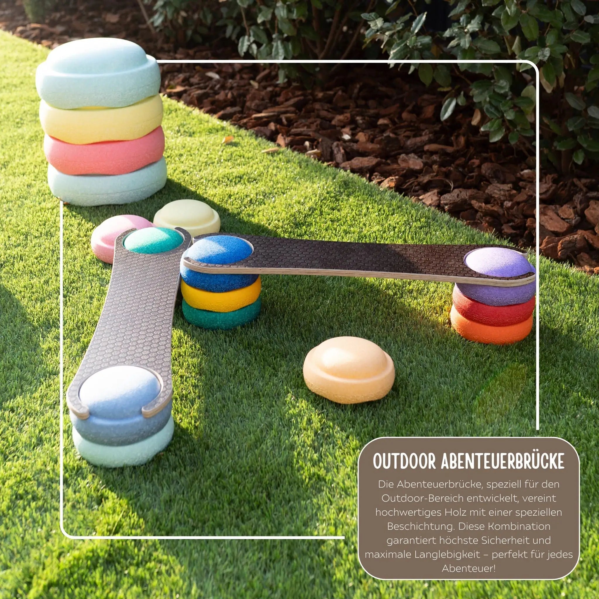 STAPELWELT Outdoorbrücke für Stapelstein® Mini - wunderwunsch