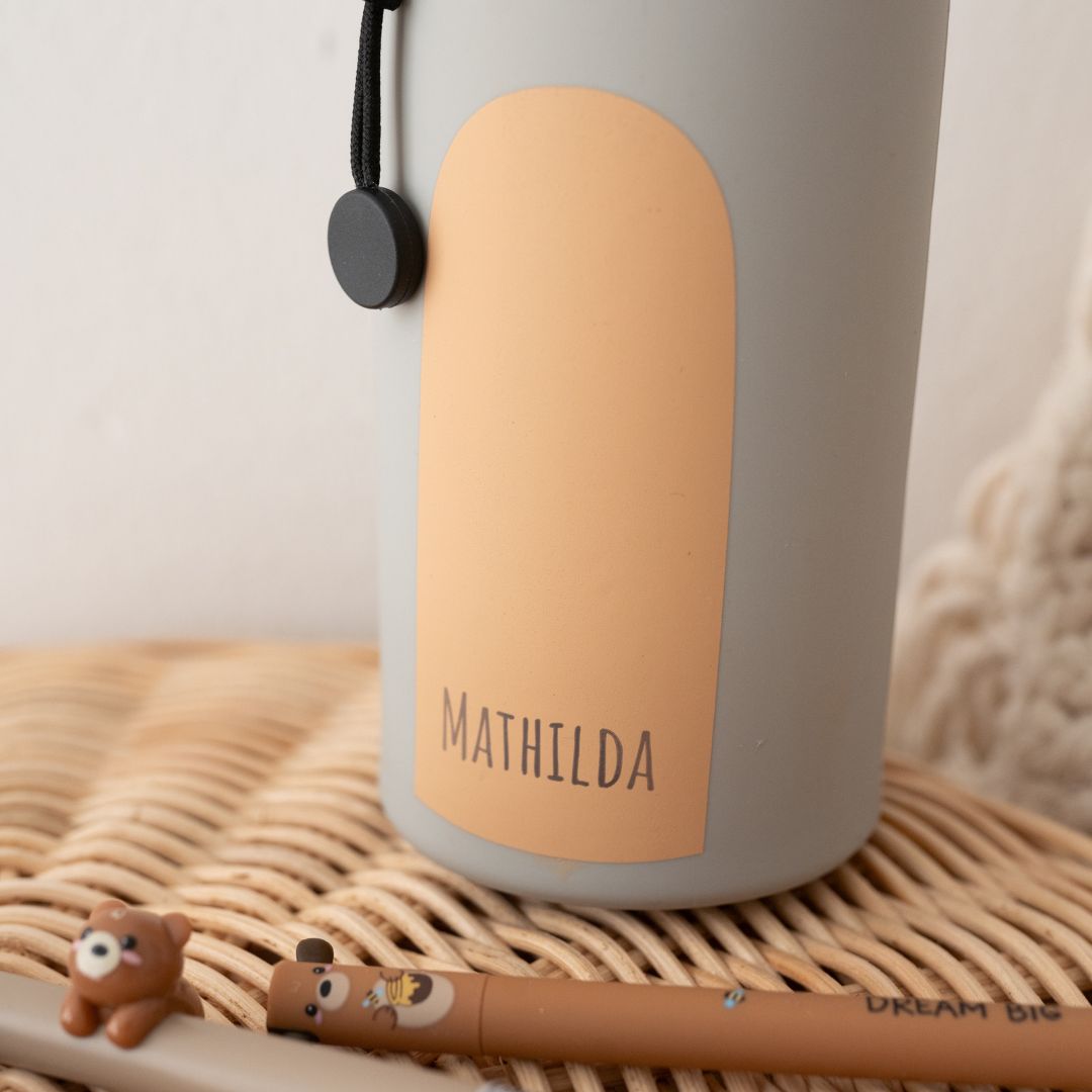 Stiftemäppchen Bär oder Hase personalisierbar - wunderwunsch