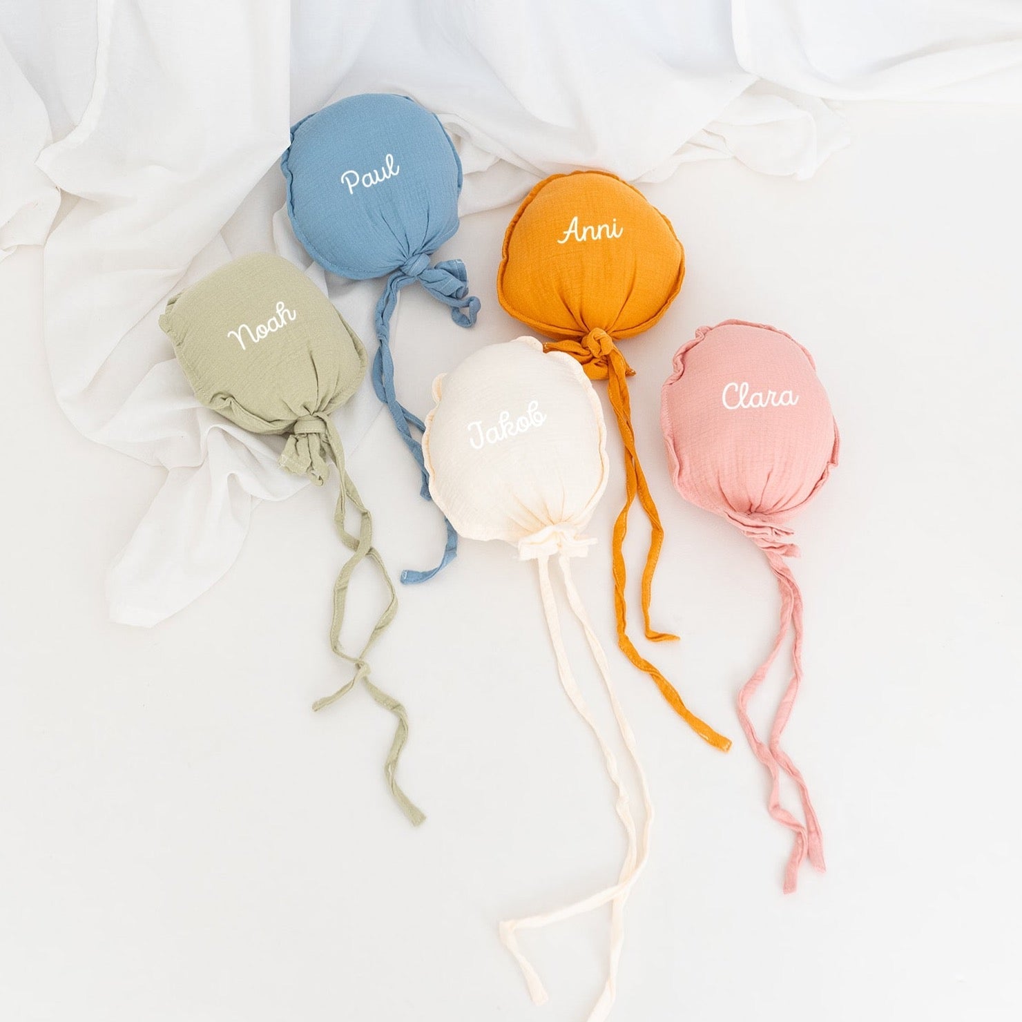 Stoffballon Kinderzimmer bunt - wunderwunsch
