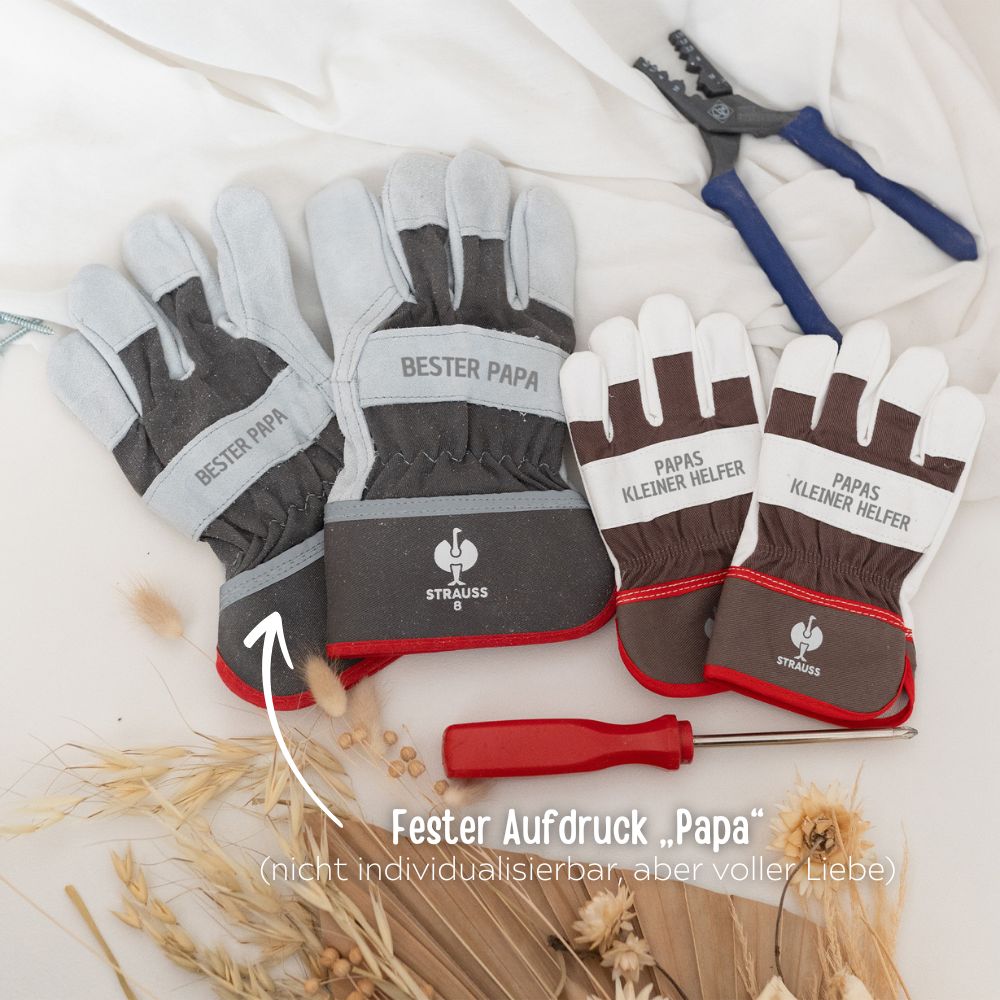STRAUSS Arbeitshandschuhe für Vater & Sohn - wunderwunsch