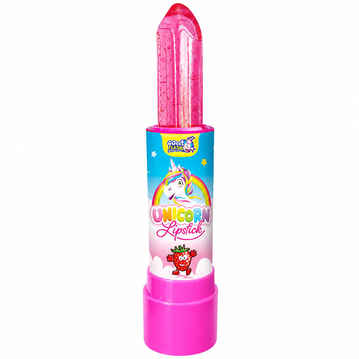 Sweet Flash Unicorn Lipstick Lolly - wunderwunsch
