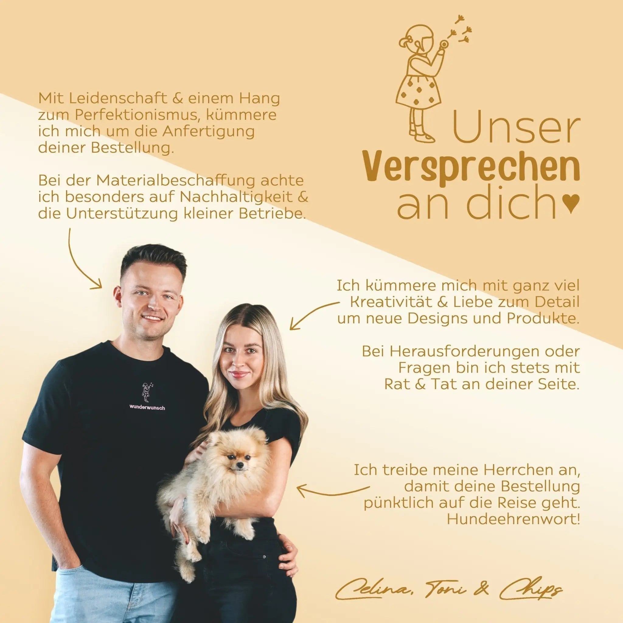 Taufkreuz aus Holz - Taufe Tier Aquarell - wunderwunsch