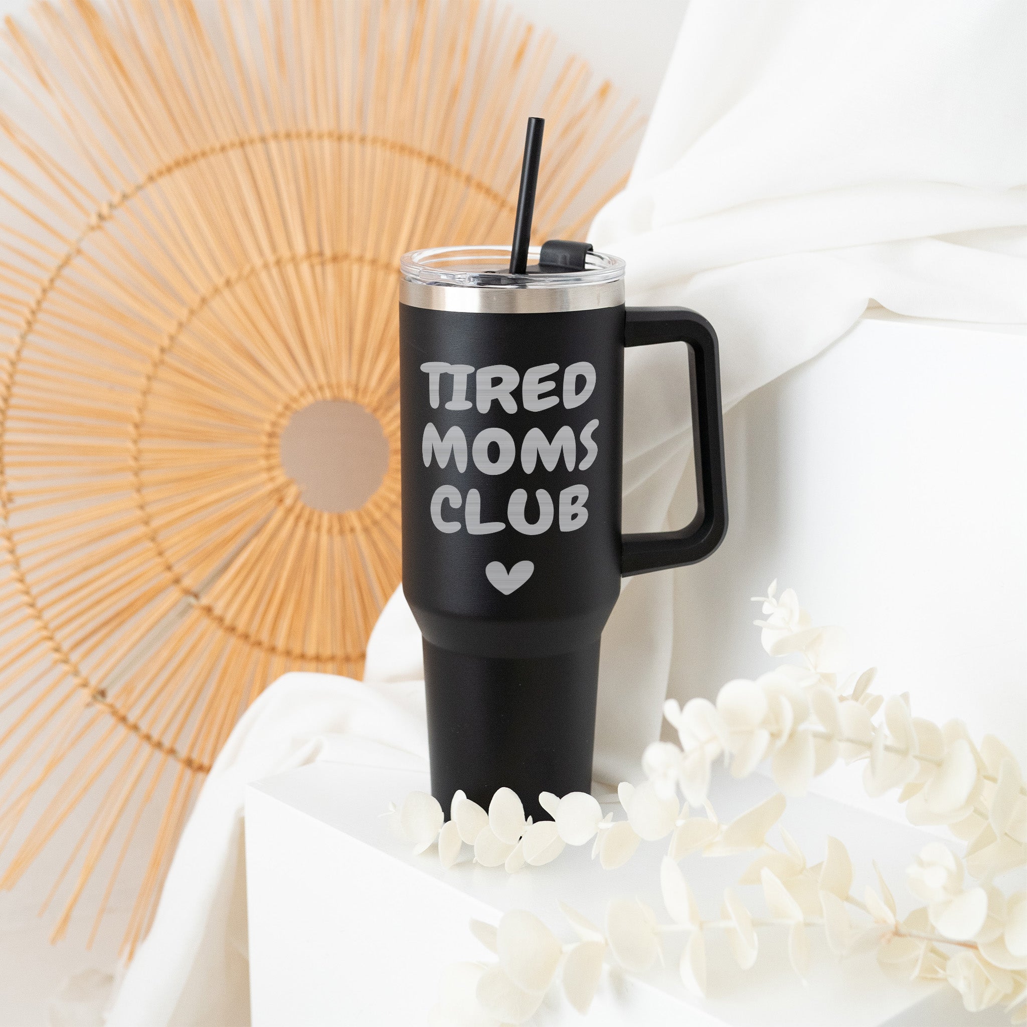Thermobecher mit Henkel - Moms Club - wunderwunsch