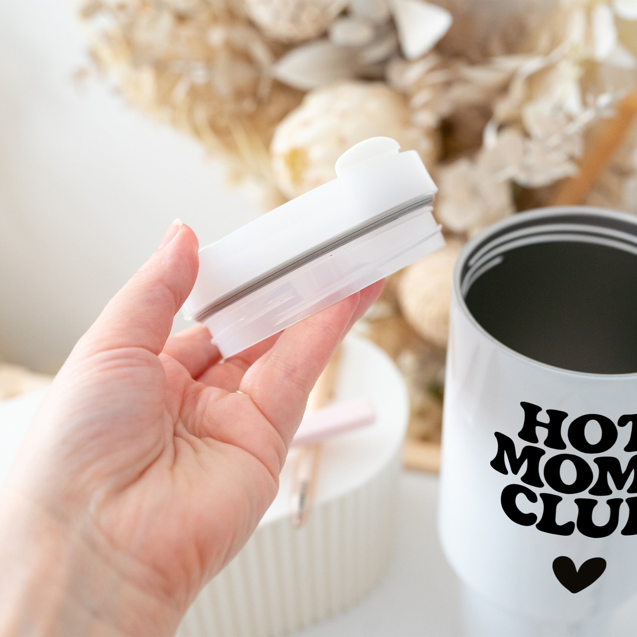 Thermobecher mit Henkel - Moms Club - wunderwunsch