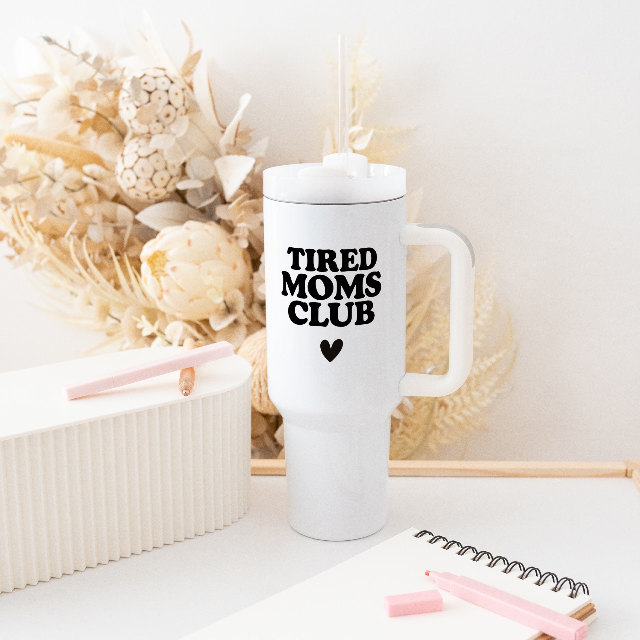 Thermobecher mit Henkel - Moms Club - wunderwunsch