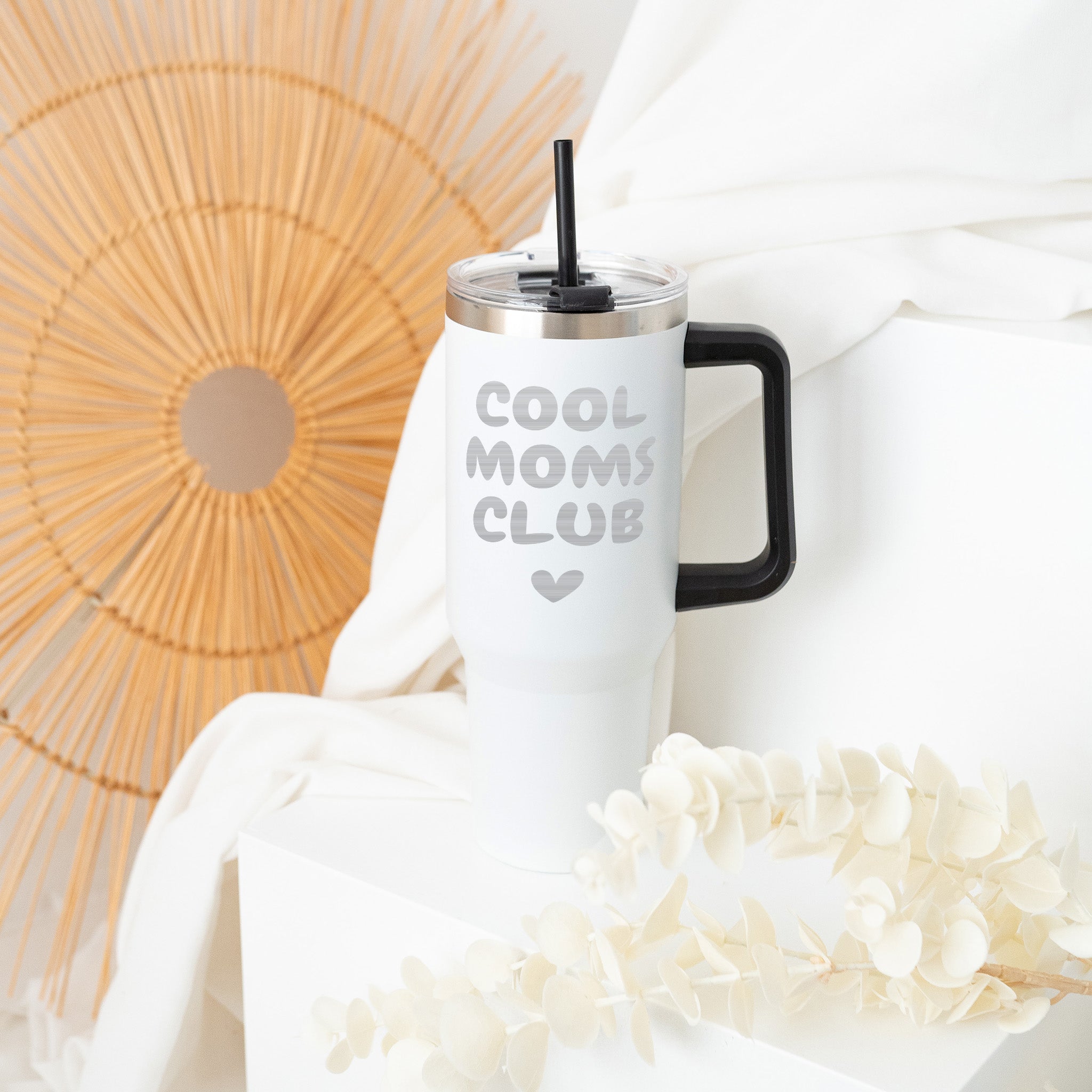 Thermobecher mit Henkel - Moms Club - wunderwunsch