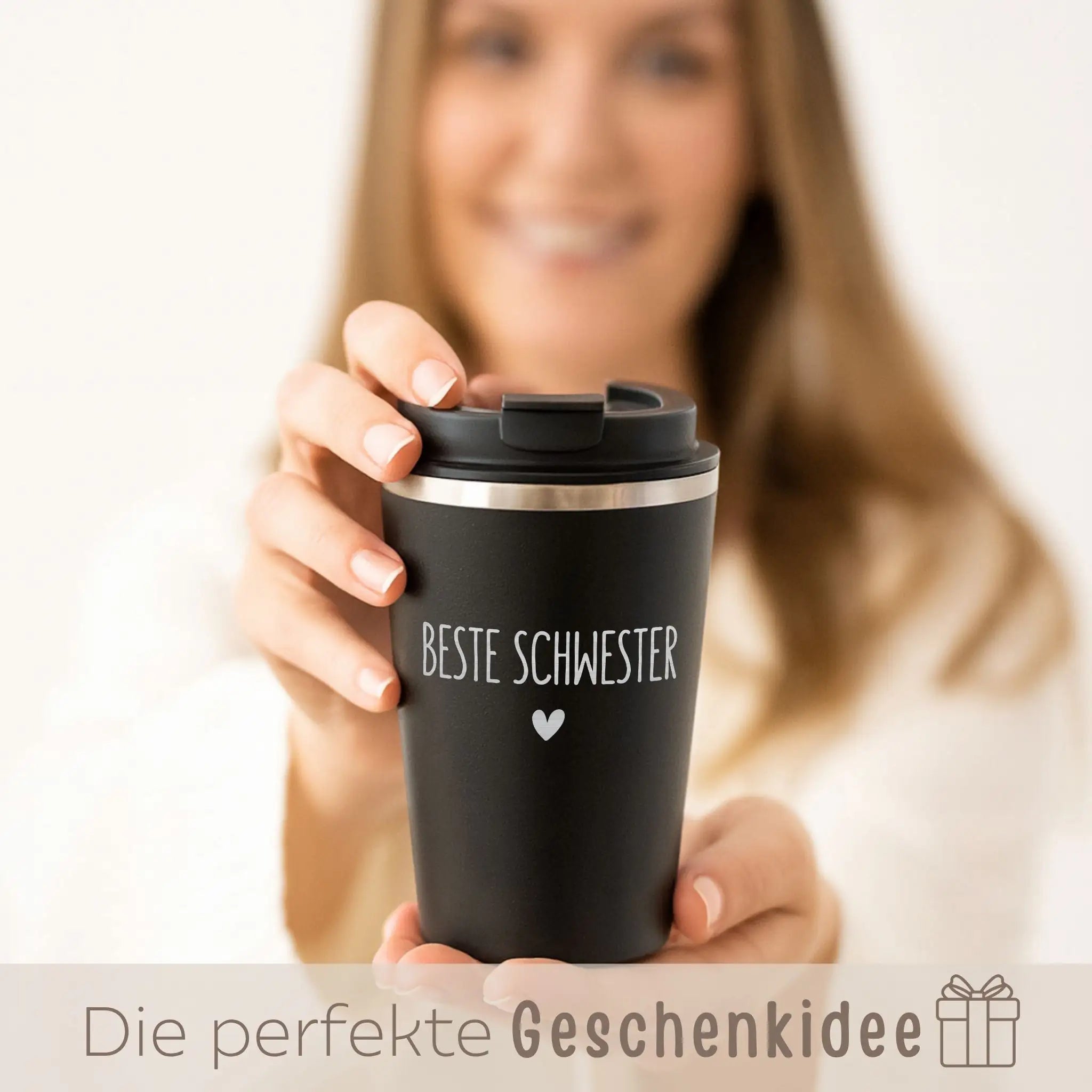 Thermobecher To - Go personalisiert - wunderwunsch
