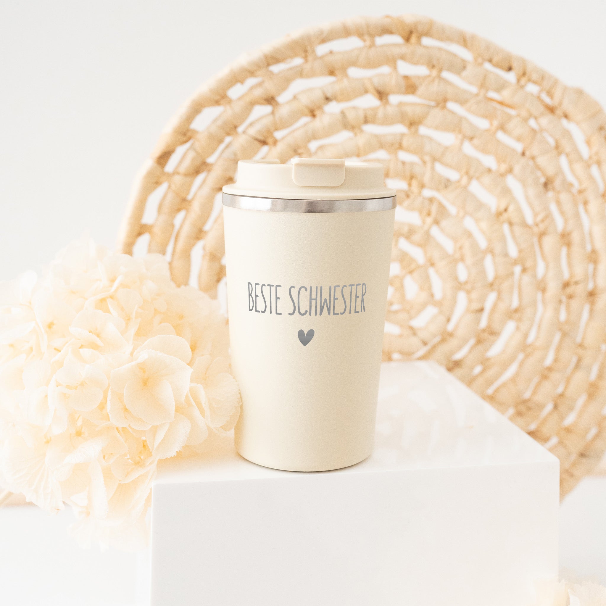 Thermobecher To - Go personalisiert - wunderwunsch