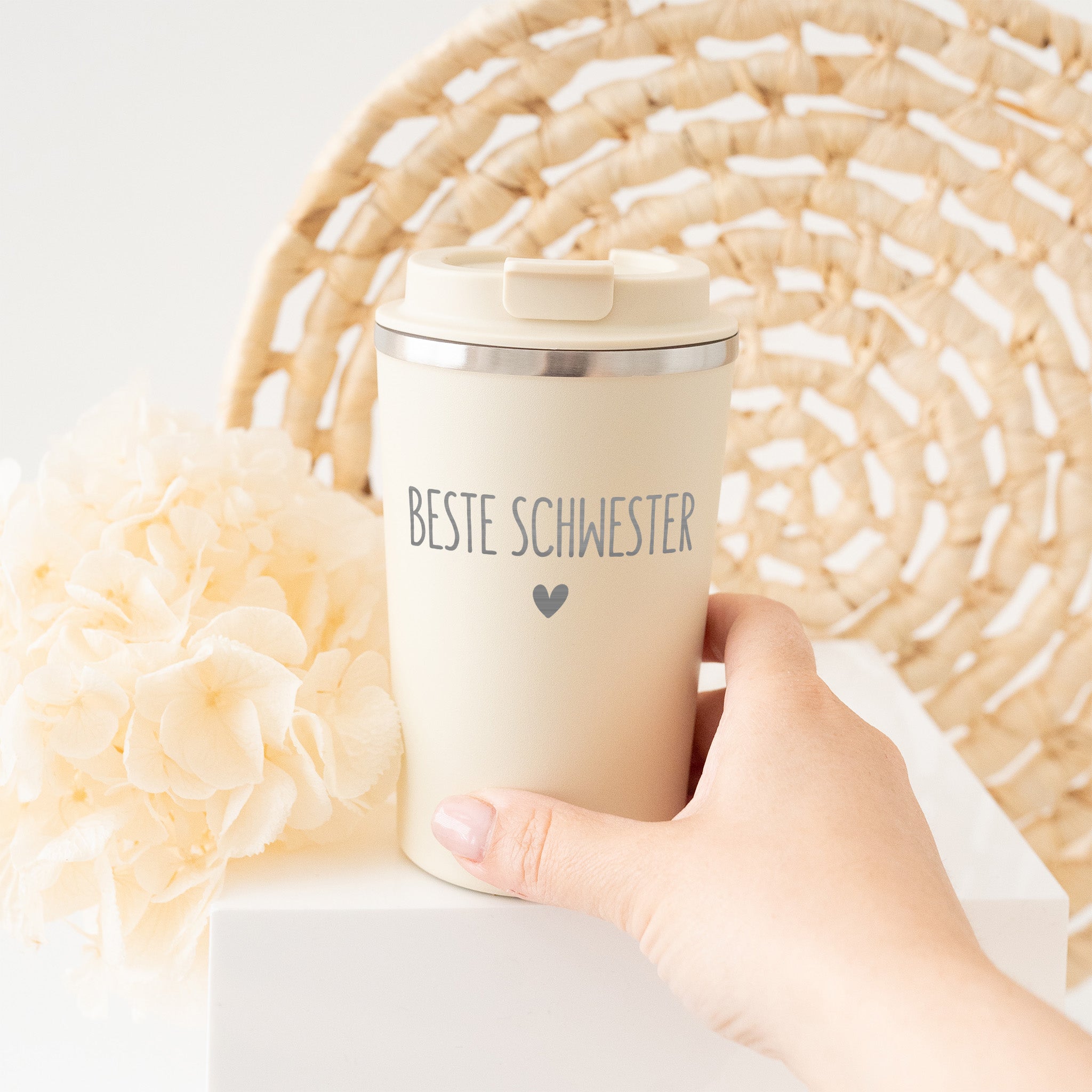 Thermobecher To - Go personalisiert - wunderwunsch