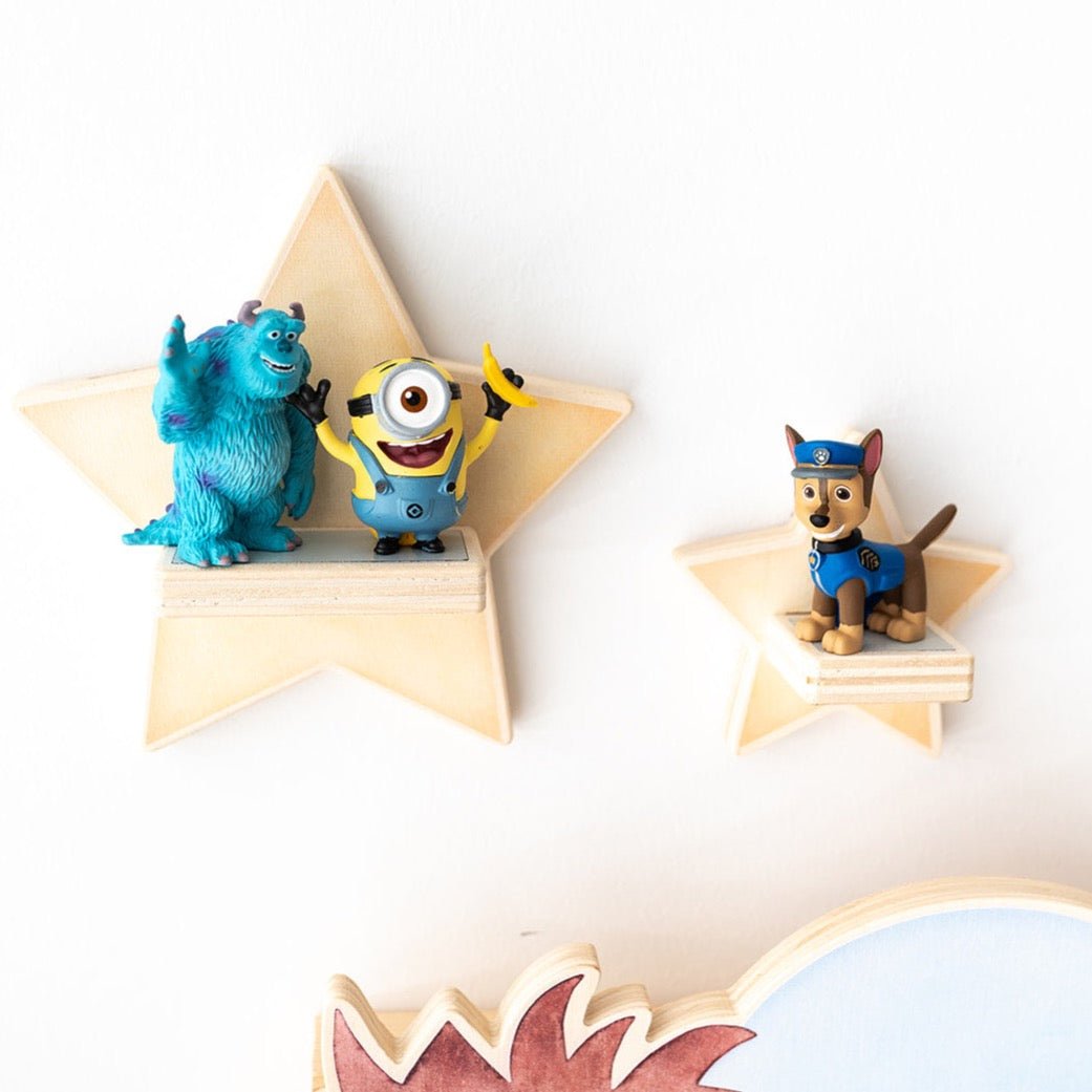 Toniebox Regal Holz - Wolkentier Aquarell - wunderwunsch