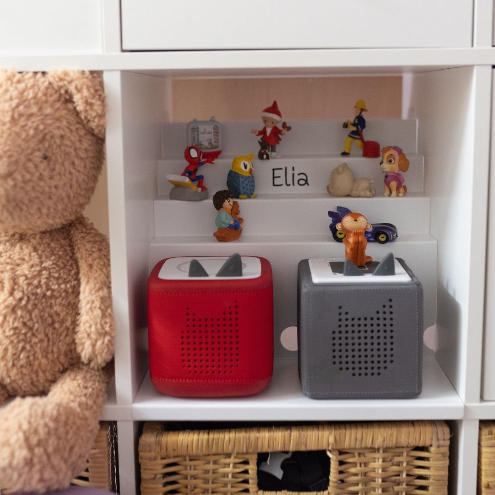 Tonieregal - Einsatz „Tribüne“ für IKEA® Kallax - Regal - wunderwunsch