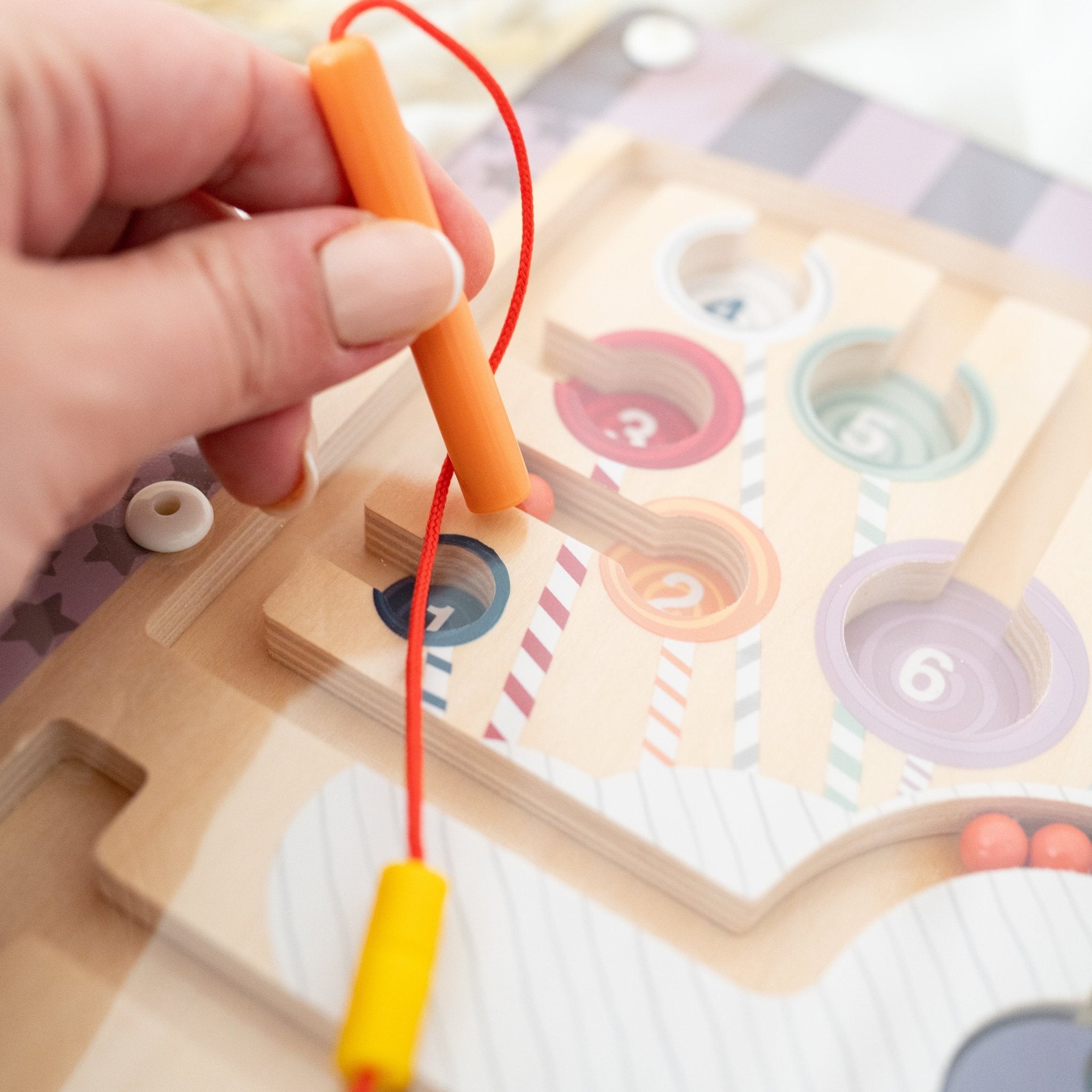 TOP BRIGHT Labyrinth - Spiel - Einhorn & Dino - wunderwunsch