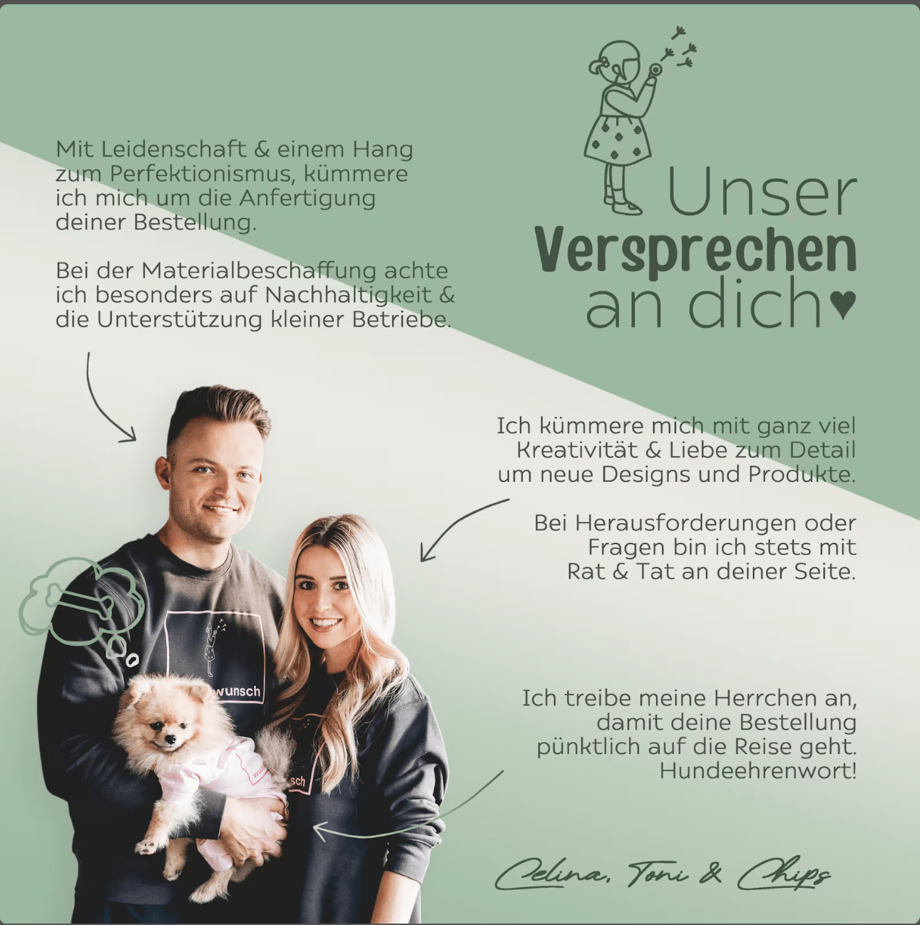 Trennwand aus Bambus für Lunchbox - wunderwunsch